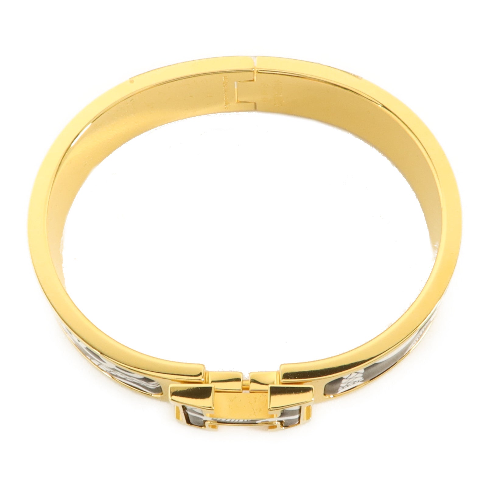 HERMES 金屬Clic H Bride De Cour Bracelet手鐲