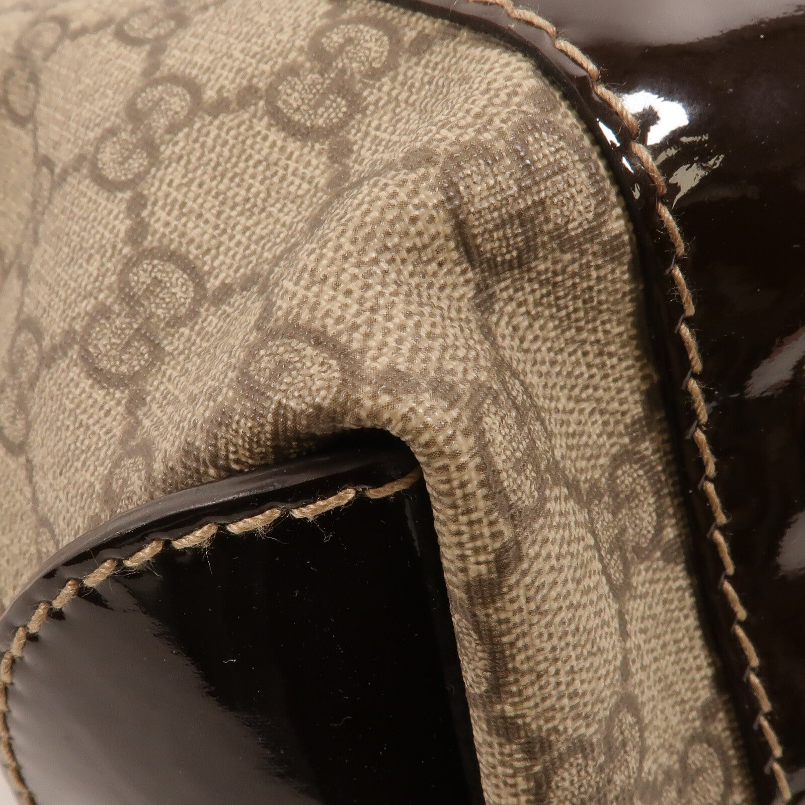 GUCCI 塗層帆布Tote Bag肩背袋