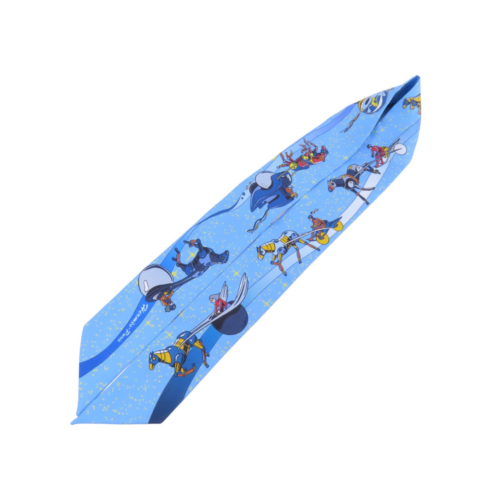 HERMES 絲質Twilly Scarf絲巾