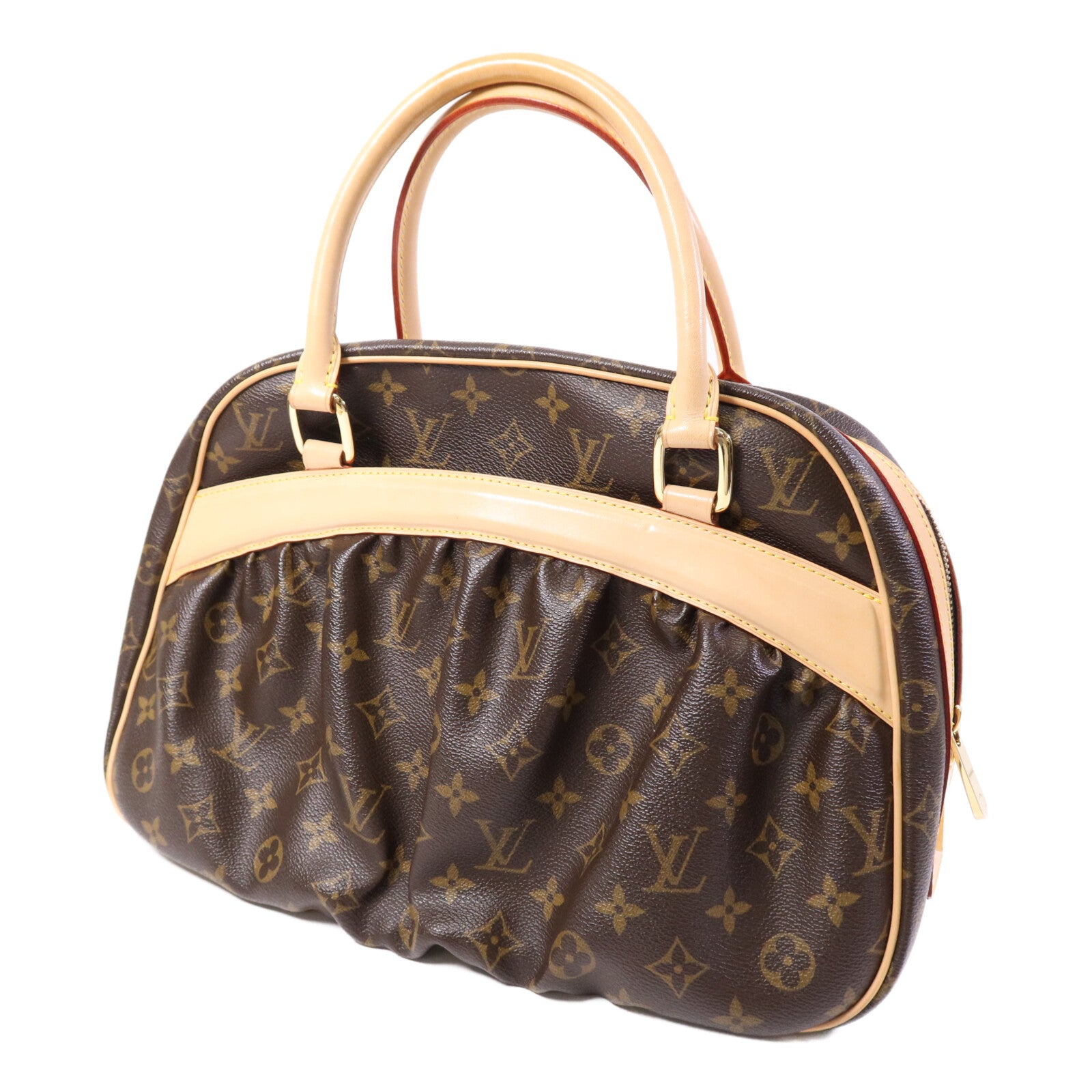 LOUIS VUITTON Monogram Mizi金扣手挽袋
