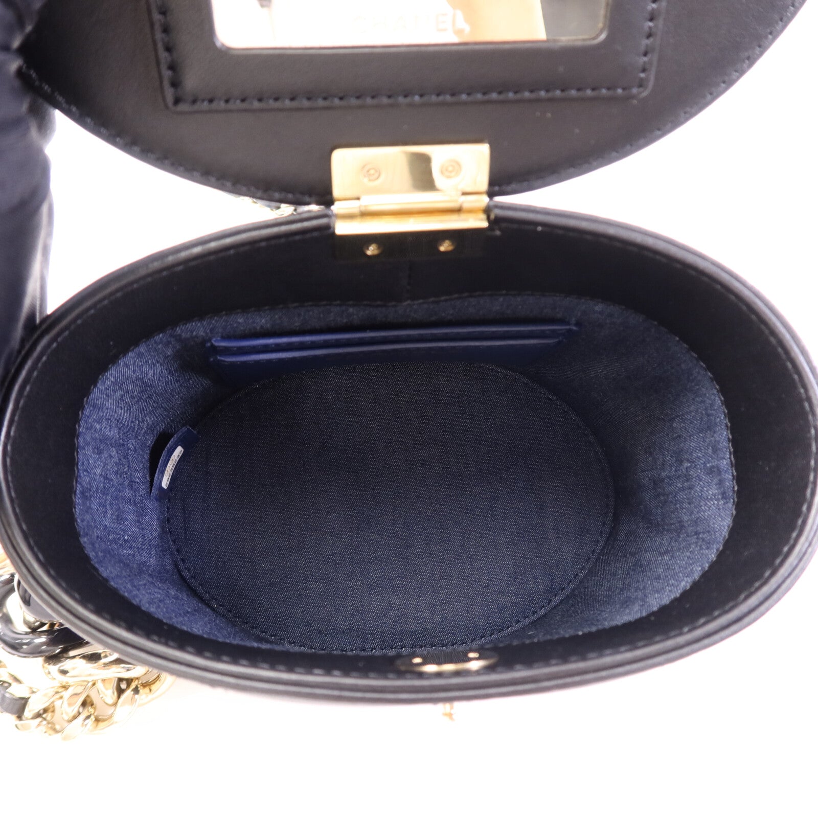 CHANEL 【激減優惠】羊皮皮革Vanity Case肩背袋
