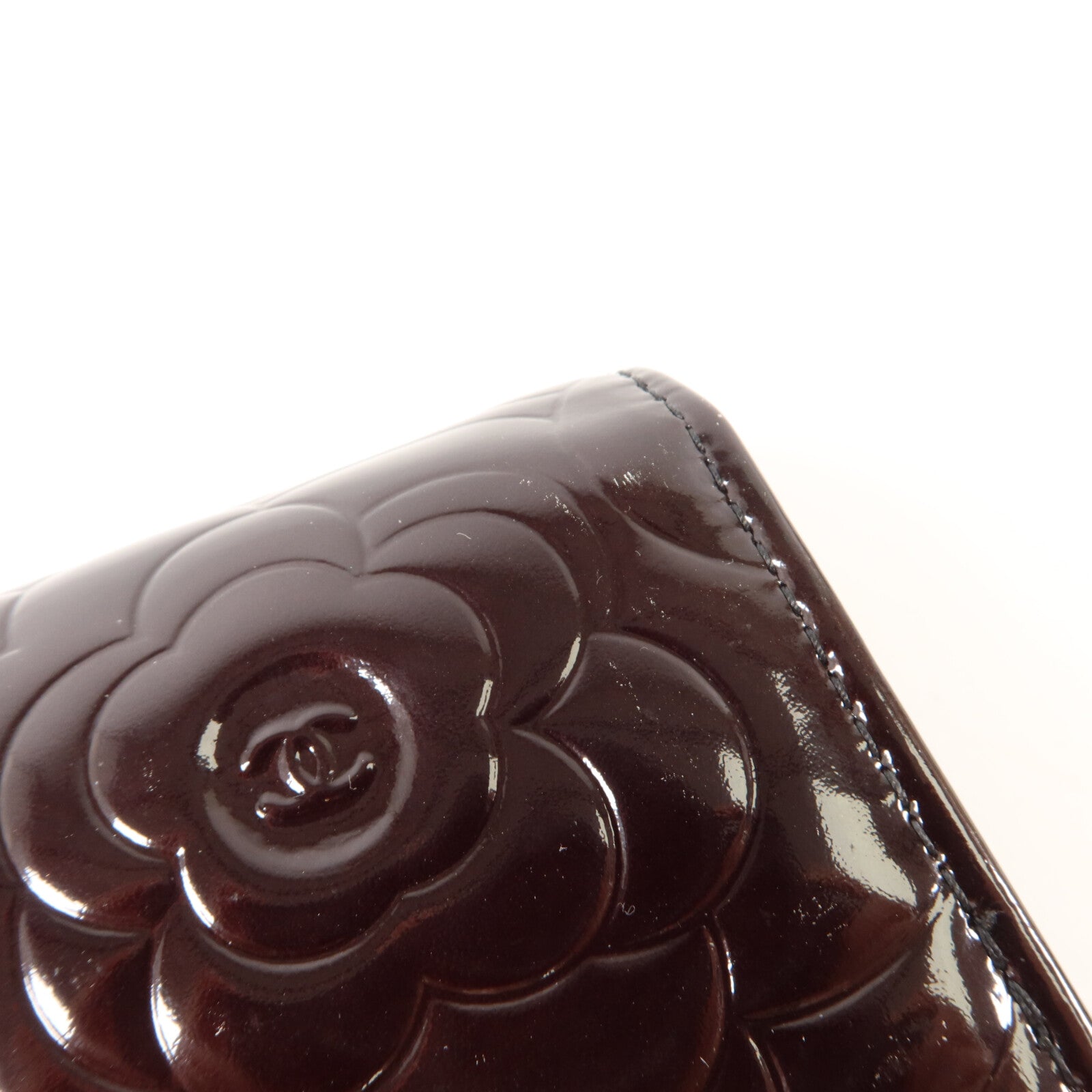 CHANEL 漆皮皮革Long Bifold Wallet長錢包