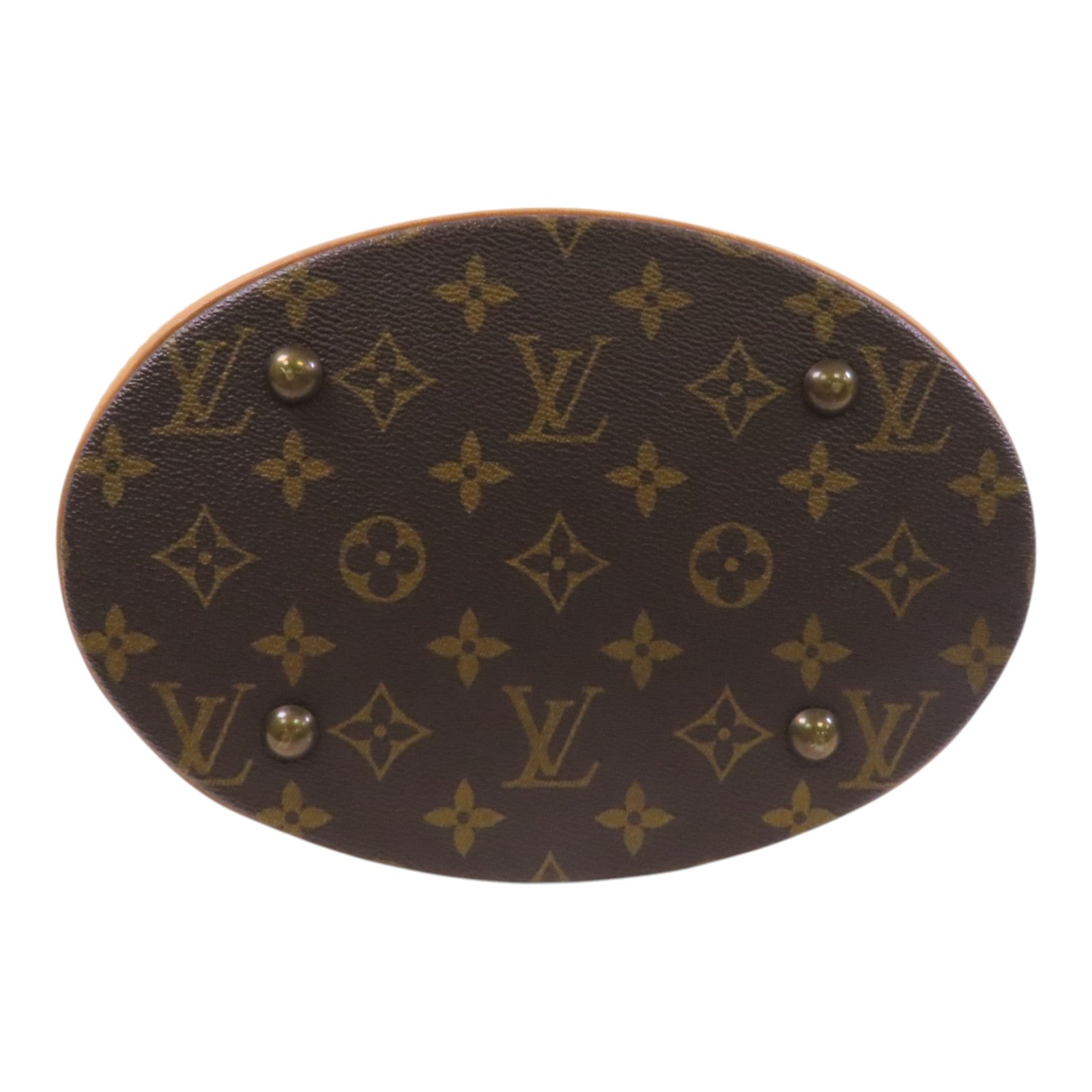 LOUIS VUITTON Monogram Bucket PM金扣肩背袋