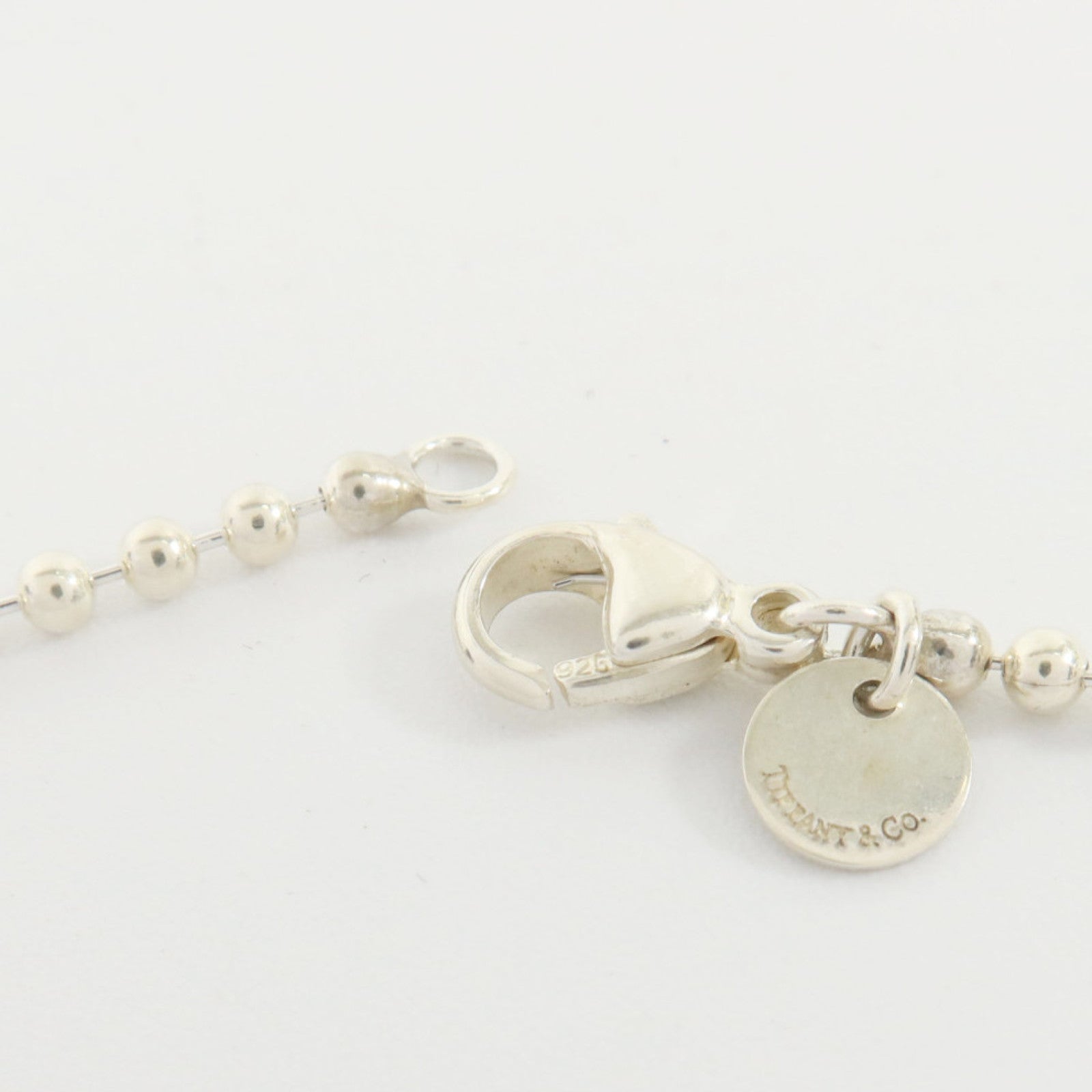 TIFFANY＆CO 925純銀Heart Long Necklace項鏈