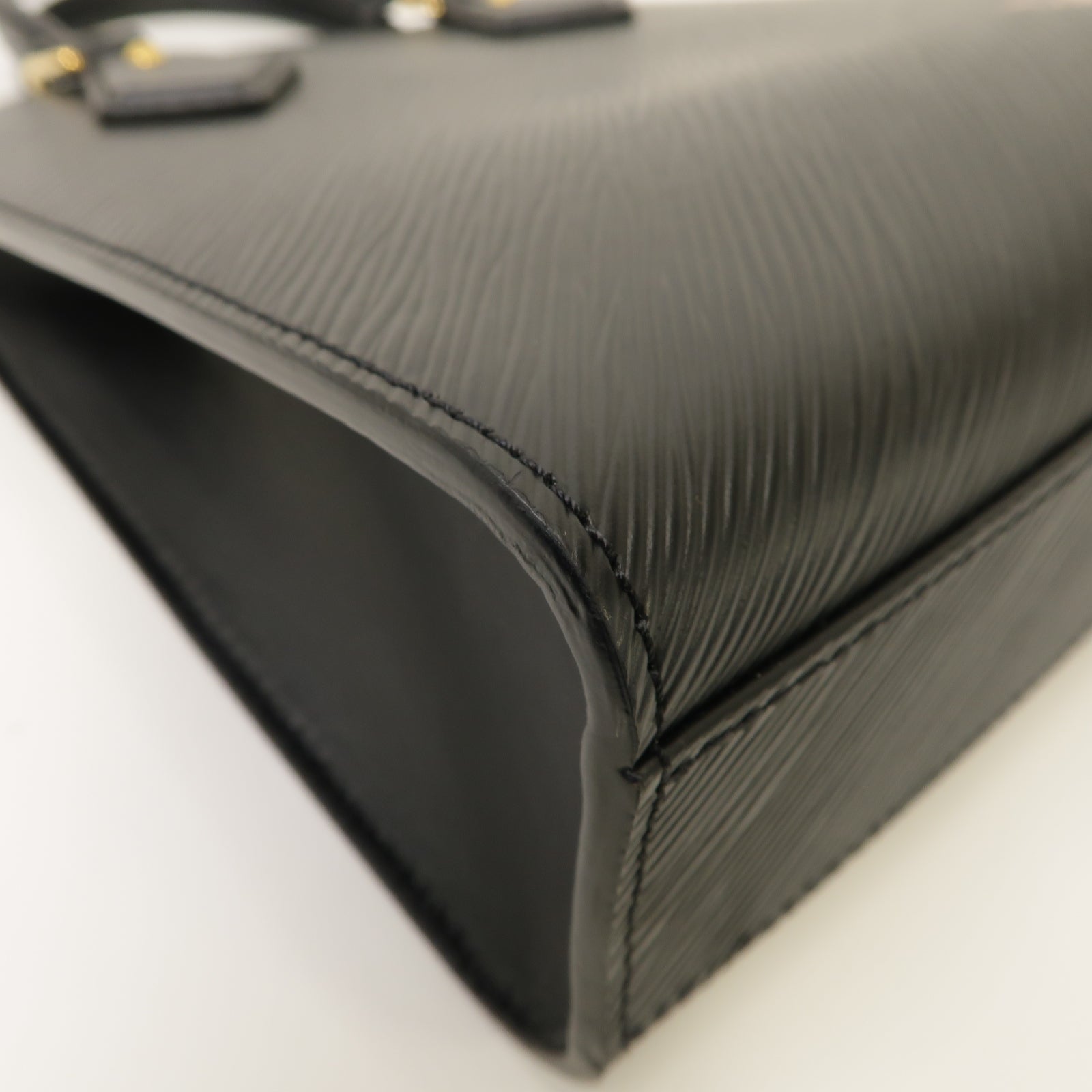 LOUIS VUITTON 【激減優惠】Epi Sac Plat BB 2 Way Shoulder Bag金扣手挽肩背兩用袋黑色