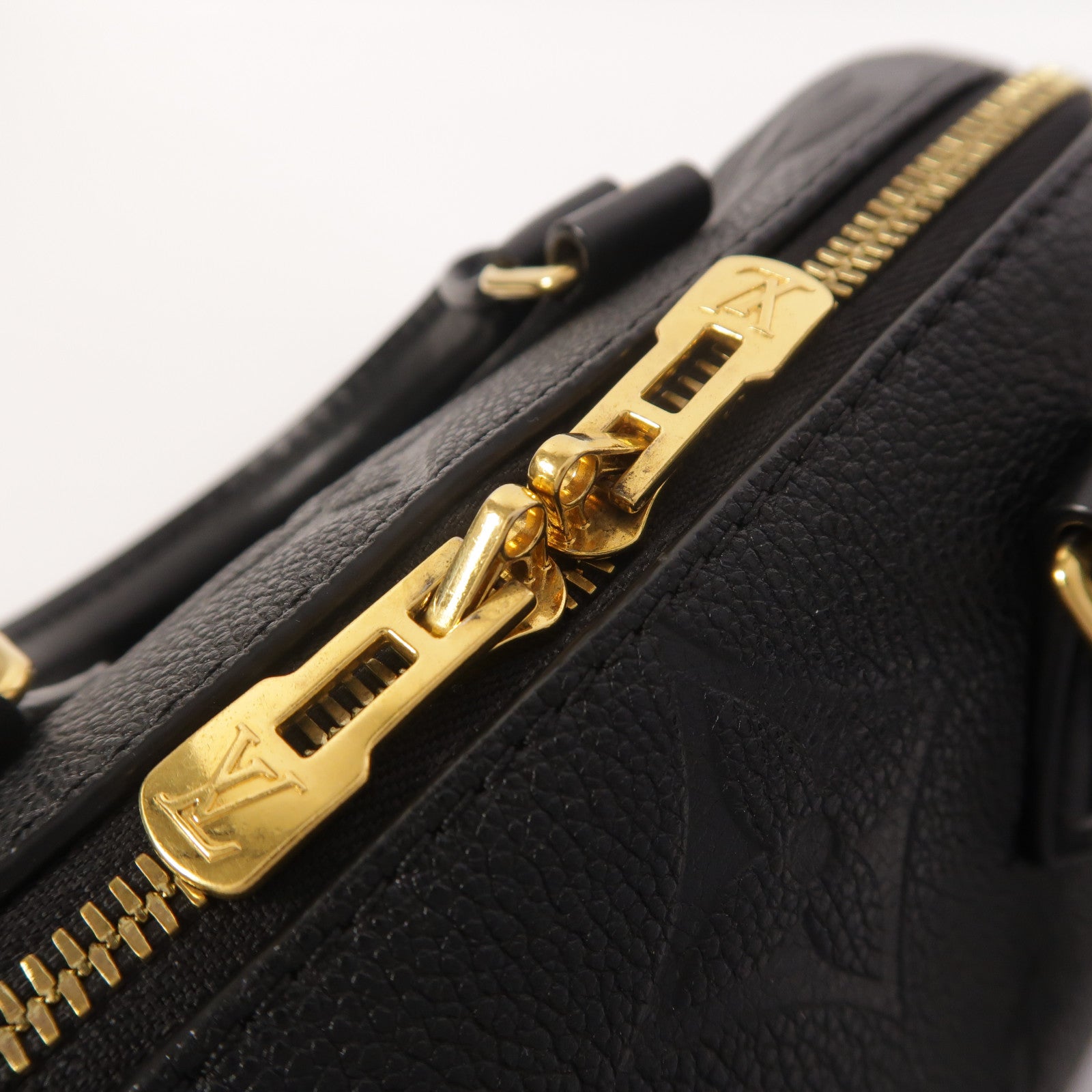 LOUIS VUITTON Monogram Empreinte Speedy Bandouliere 20手挽肩背兩用袋