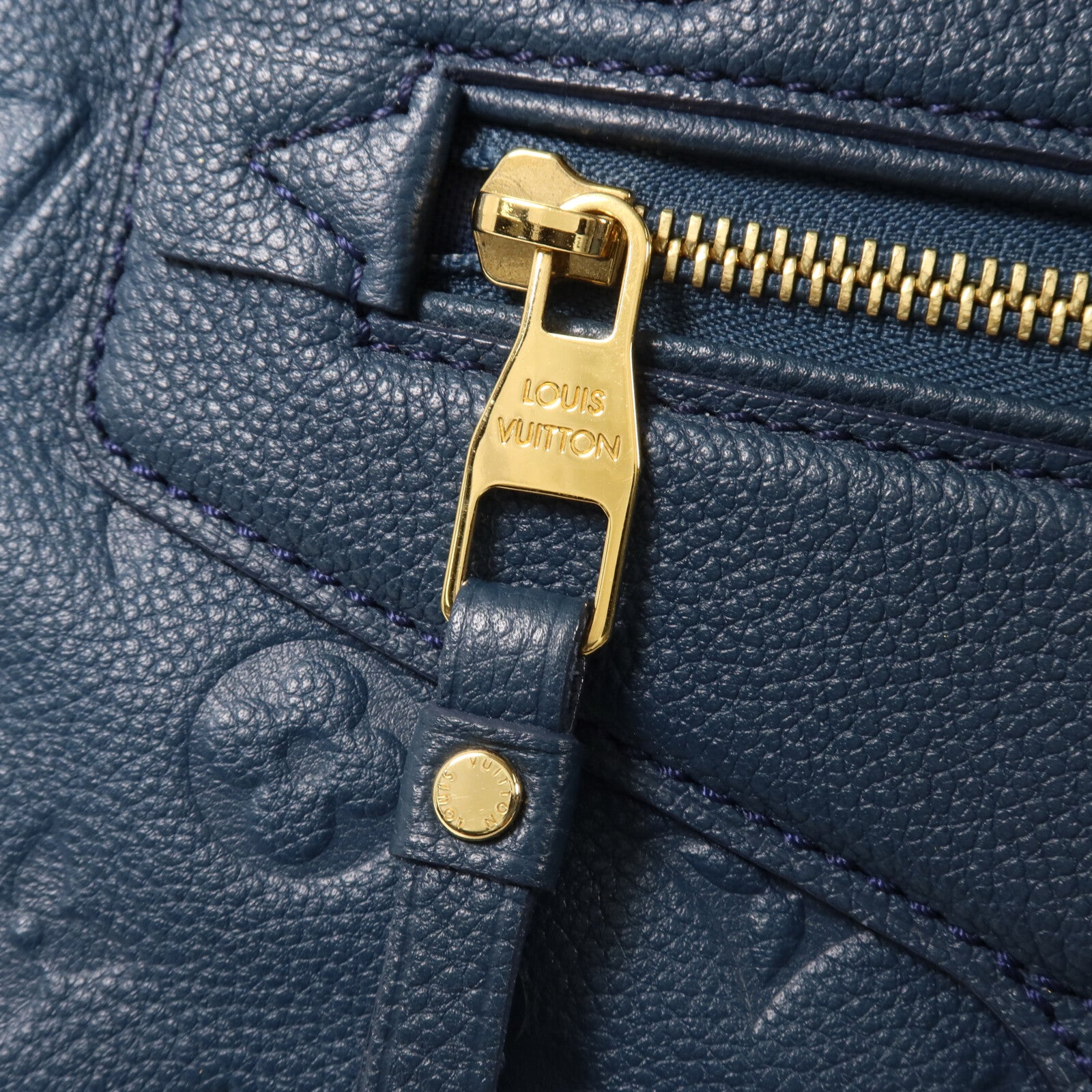 LOUIS VUITTON Monogram Empreinte Lumineuse PM手挽肩背兩用袋