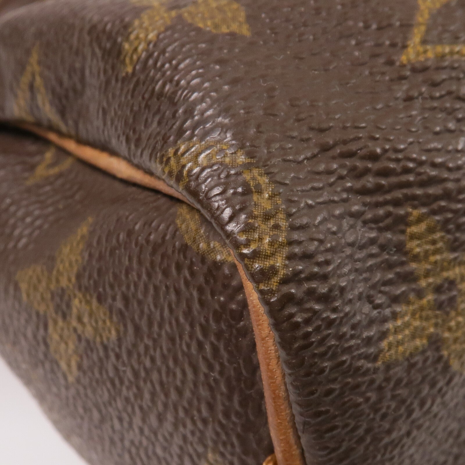 LOUIS VUITTON Monogram Speedy Mini手挽袋棕色