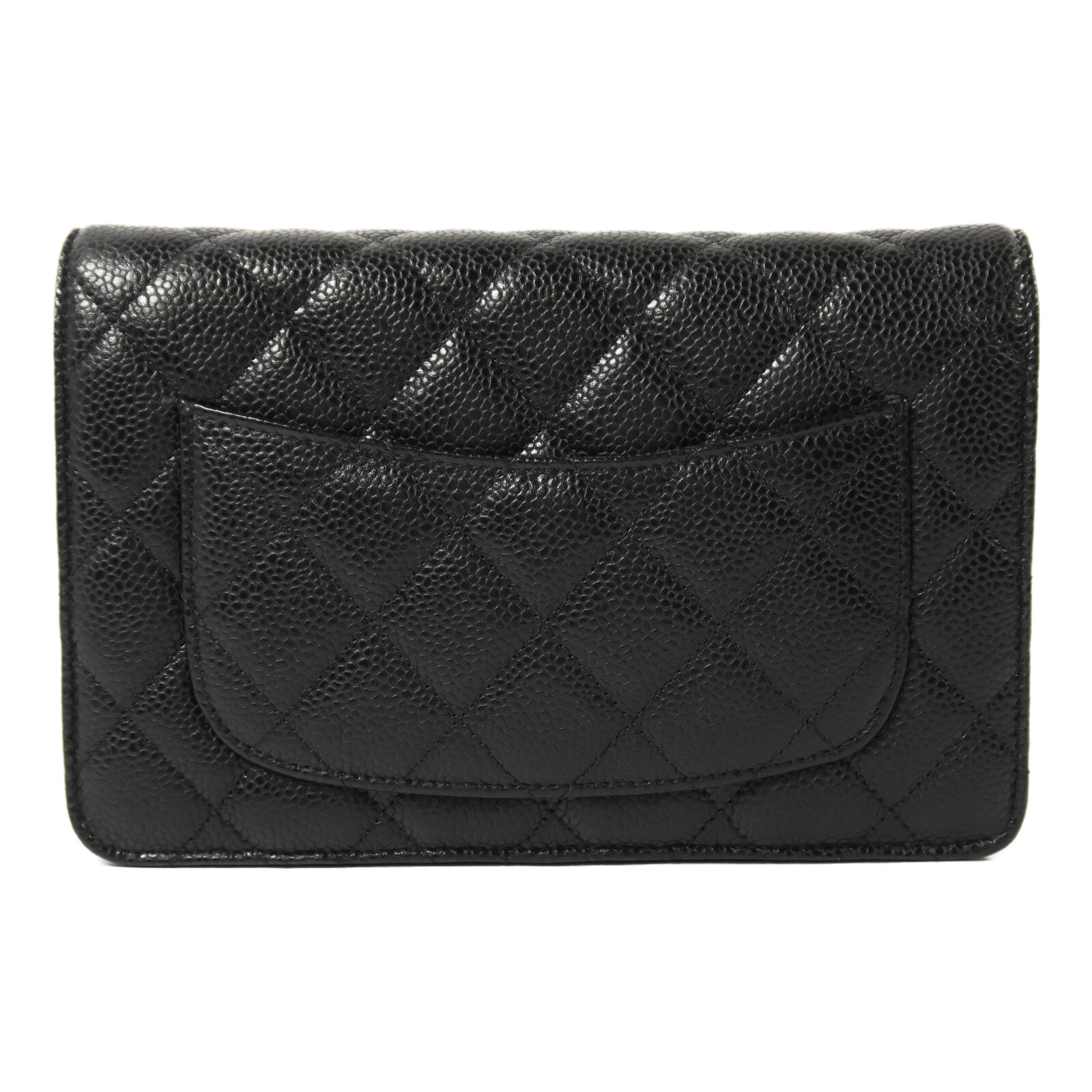 CHANEL 牛皮皮革WOC Wallet On Chain鏈帶肩背袋