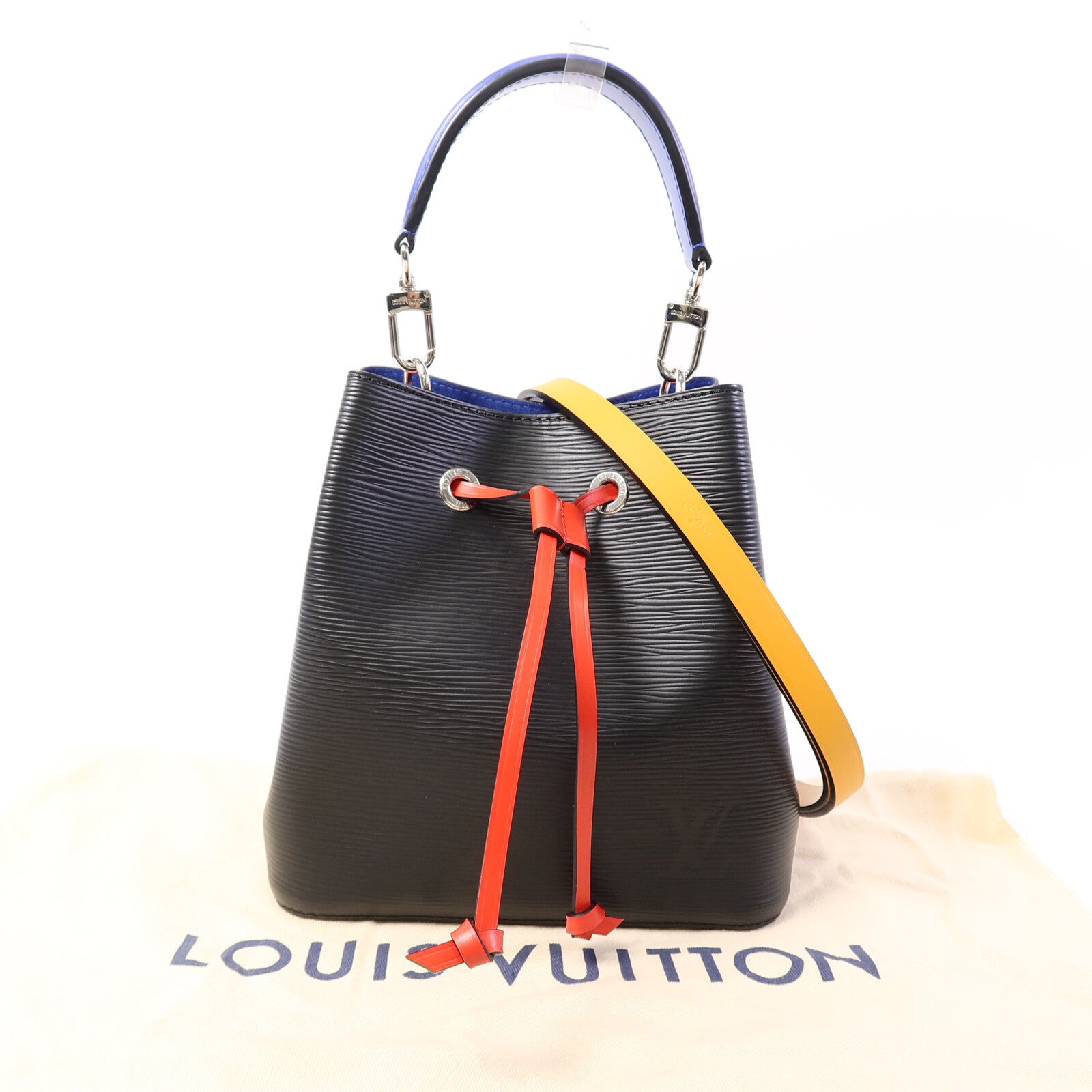 LOUIS VUITTON Epi Neo Noe BB銀扣手挽肩背兩用袋