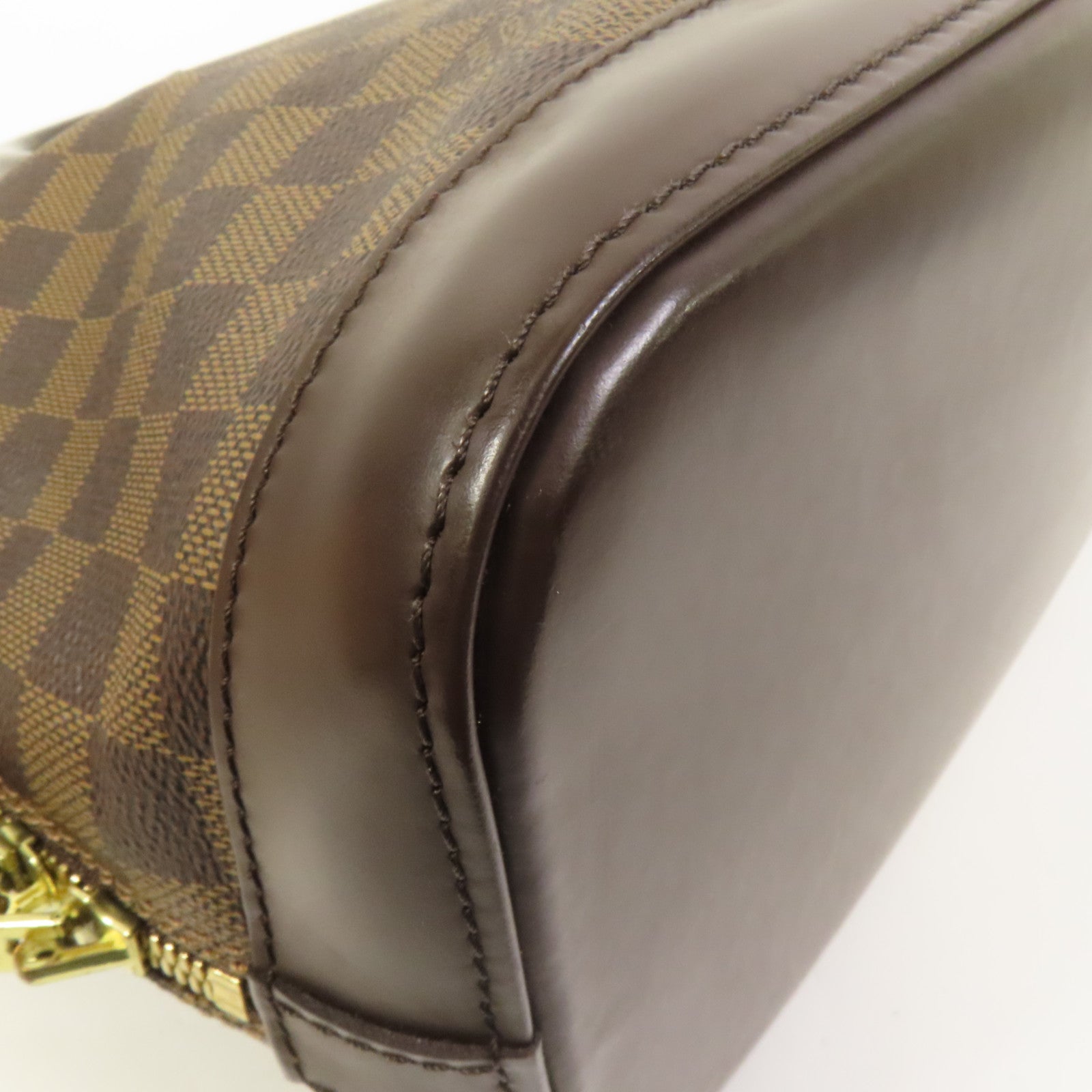 LOUIS VUITTON 【激減優惠】Damier Alma金扣手挽袋