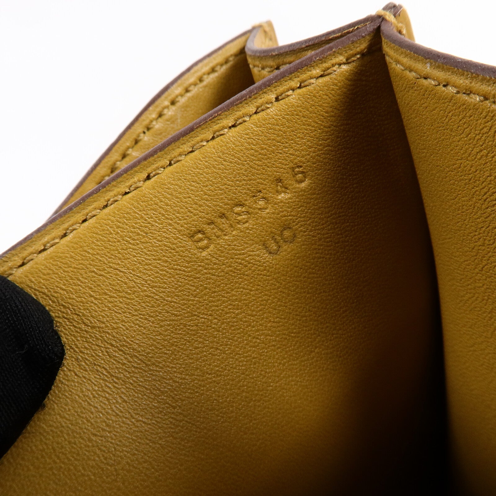 HERMES Epsom皮革Constance Mini肩背袋Sesame