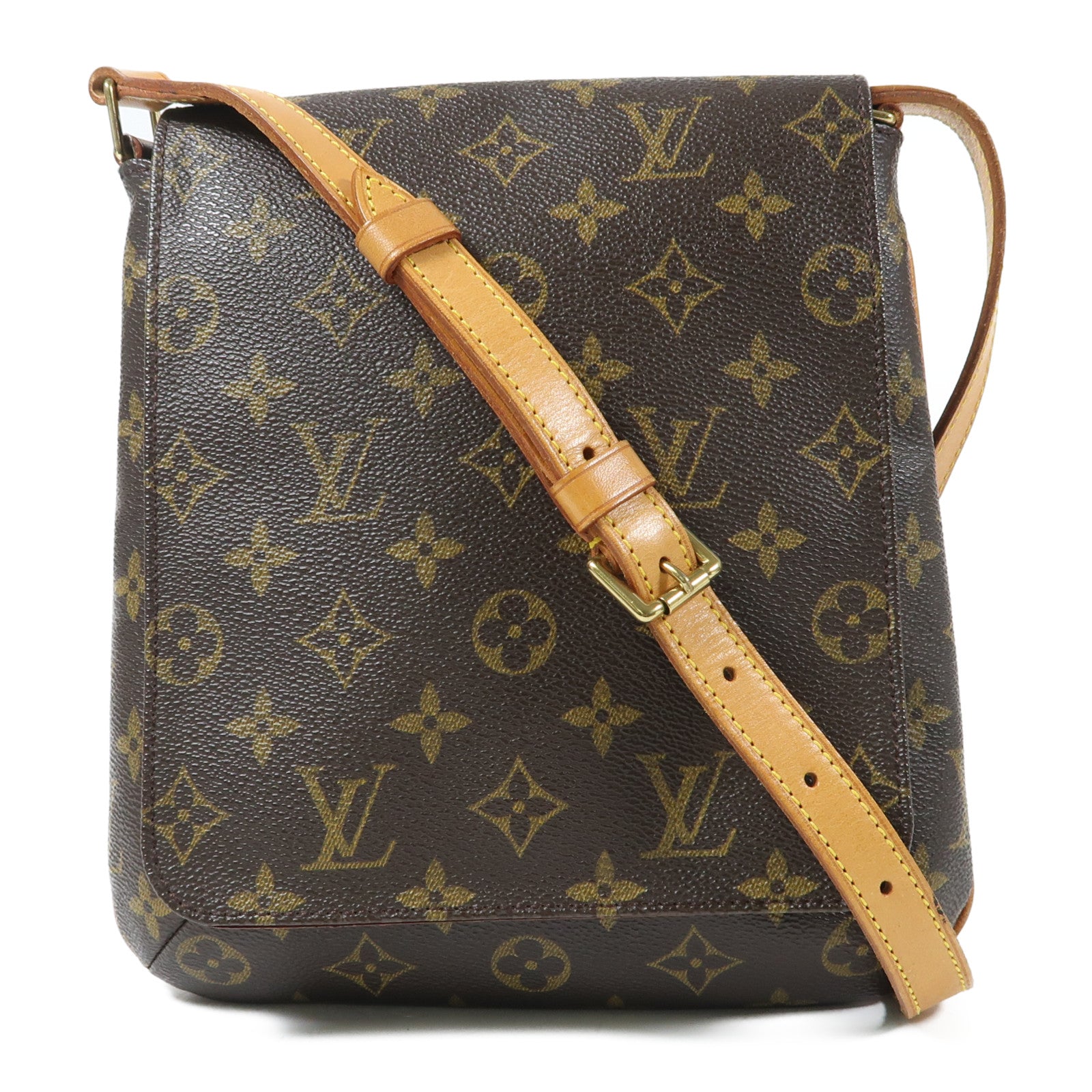 LOUIS VUITTON Monogram Musette Salsa Short金扣肩背袋
