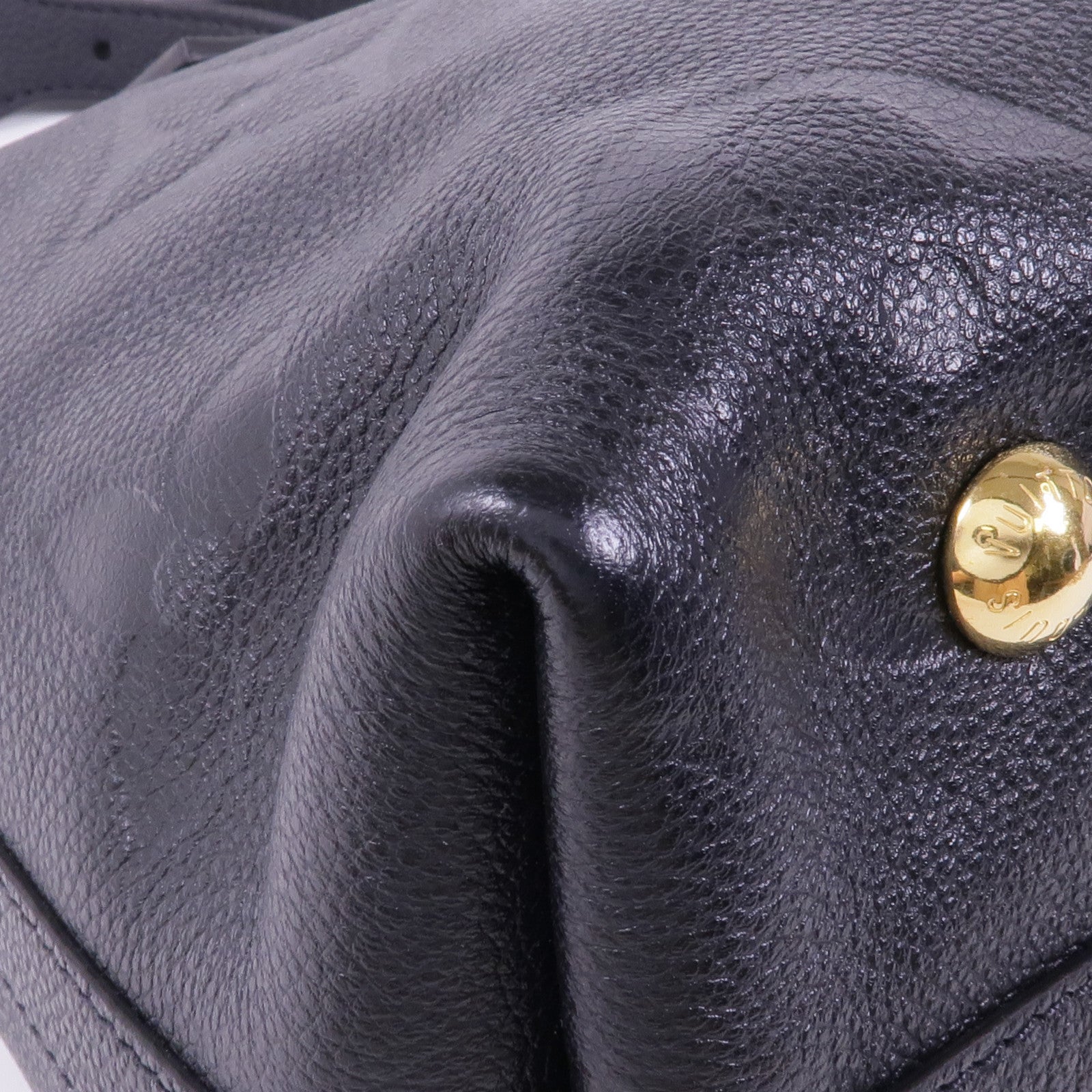 LOUIS VUITTON Monogram Empreinte Carryall PM金扣肩背袋