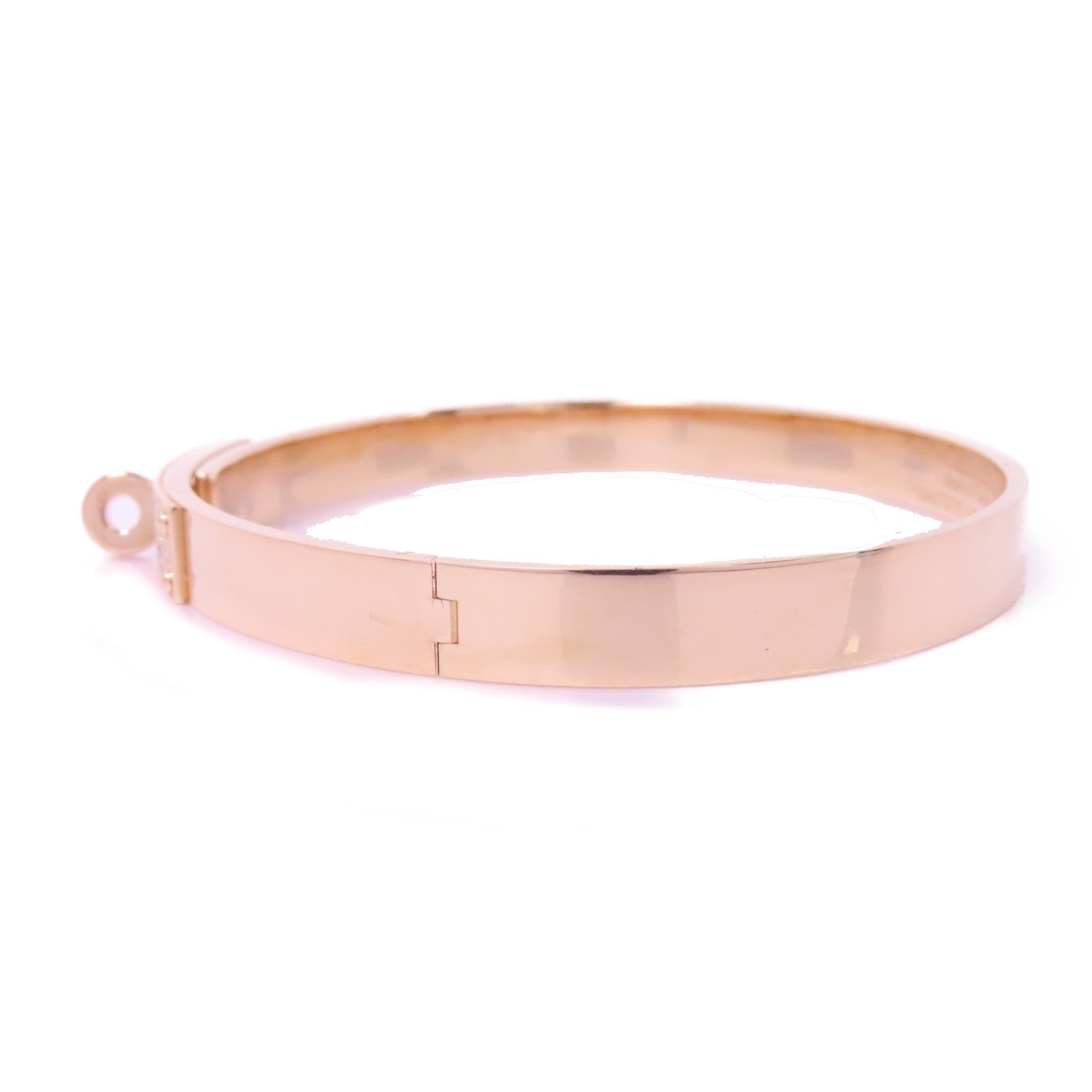 HERMES 18K玫瑰金Diamond Bracelet/Bangle 0.26ct鑽石手鐲