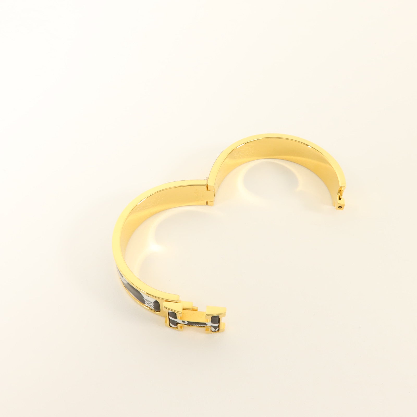 HERMES 金屬Clic H Bride De Cour Bracelet手鐲