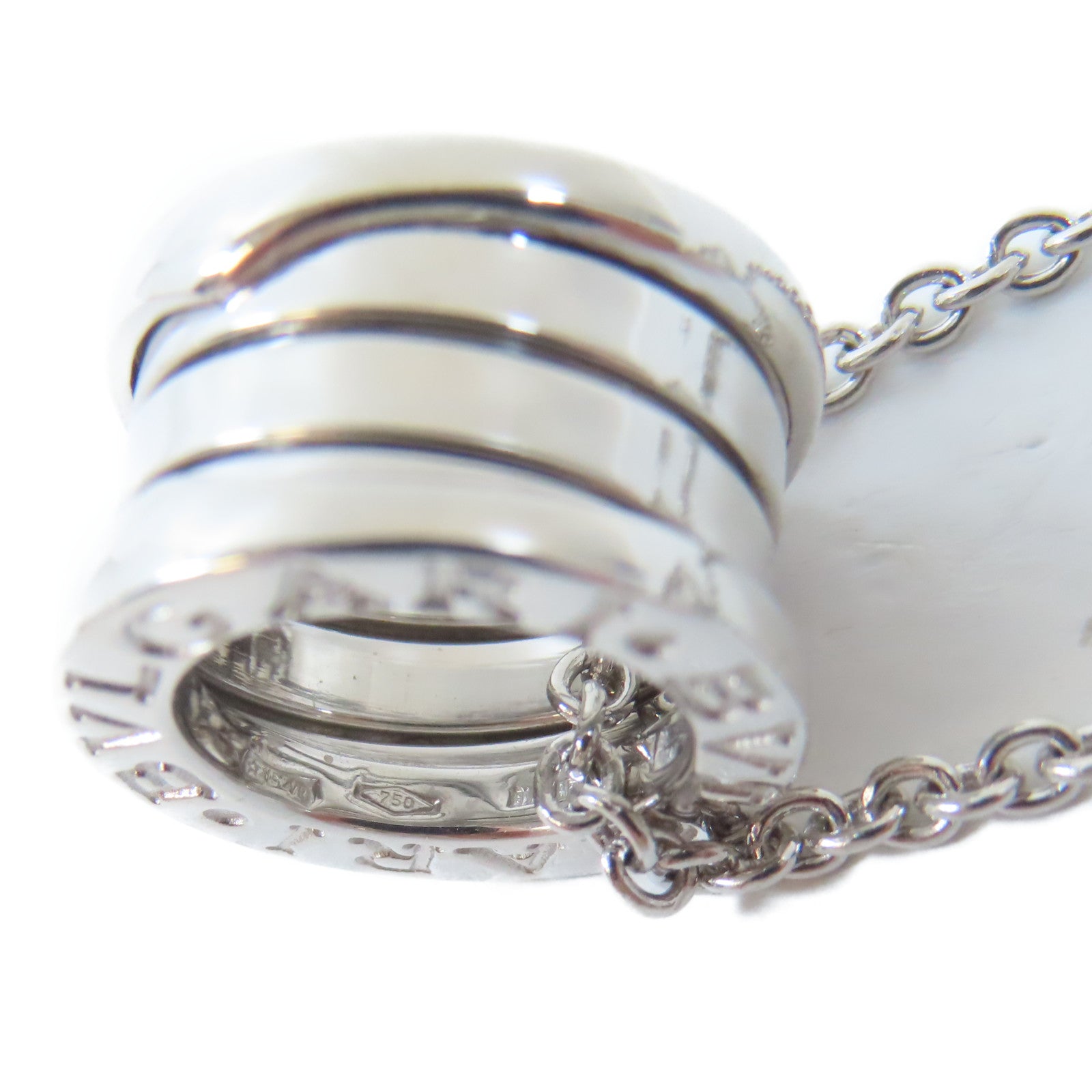 BVLGARI 18K白金B-zero1 Necklace項鍊