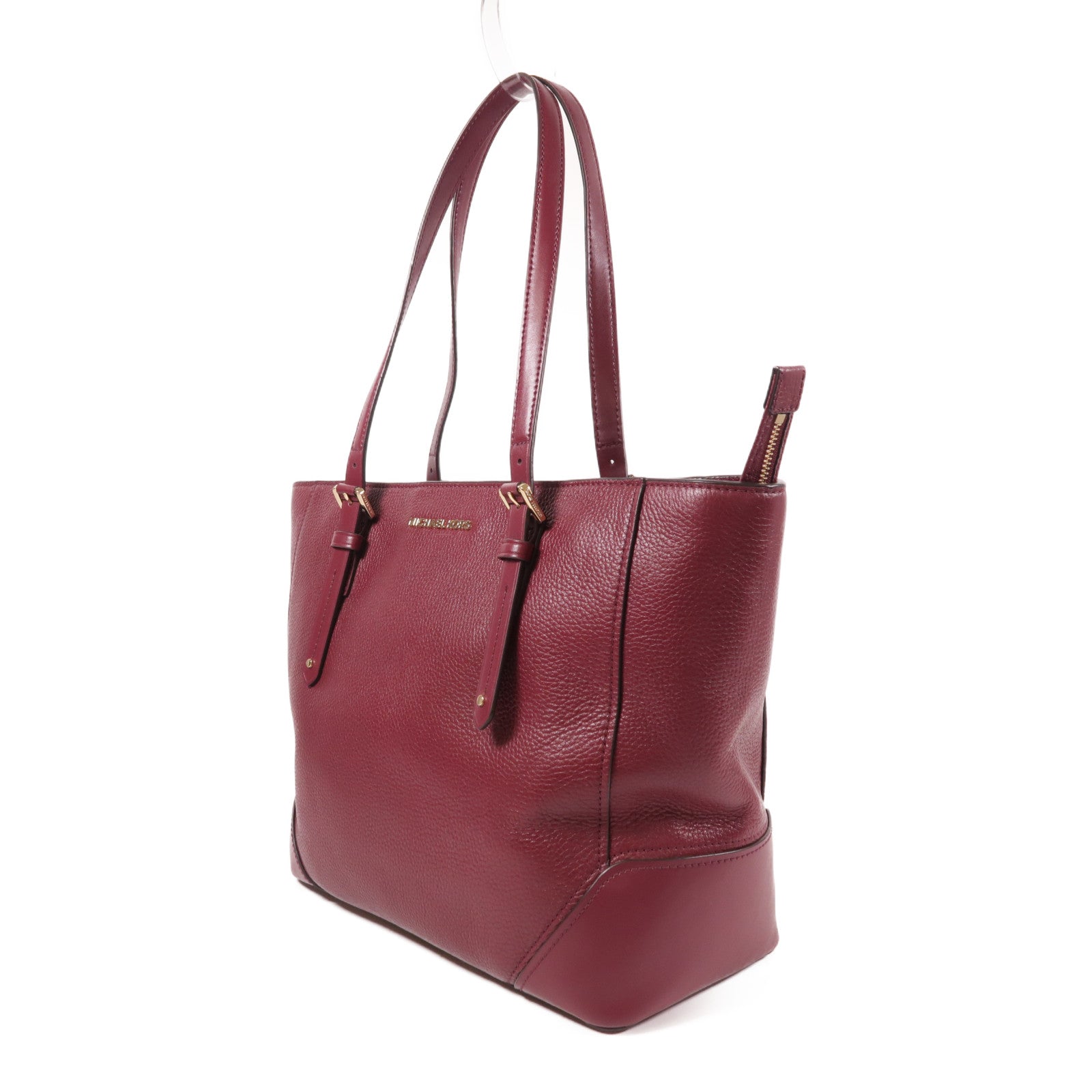 Michael Kors 牛皮皮革Tote Bag金扣肩背袋