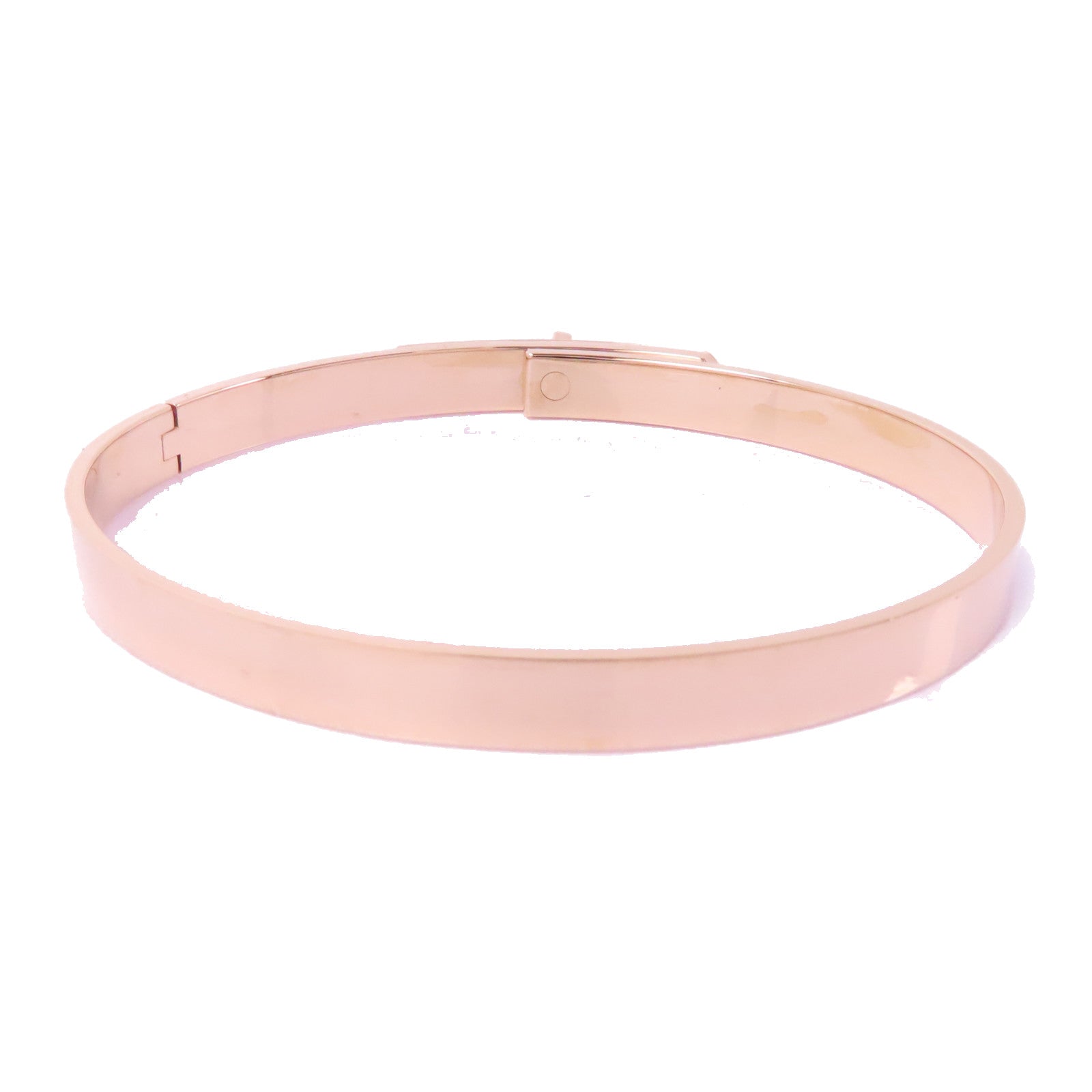 HERMES 18K玫瑰金Diamond Bracelet/Bangle 0.26ct鑽石手鐲