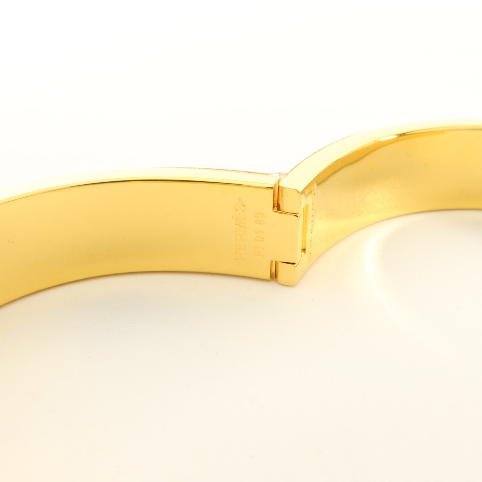 HERMES 金屬Clic H Bride De Cour Bracelet手鐲