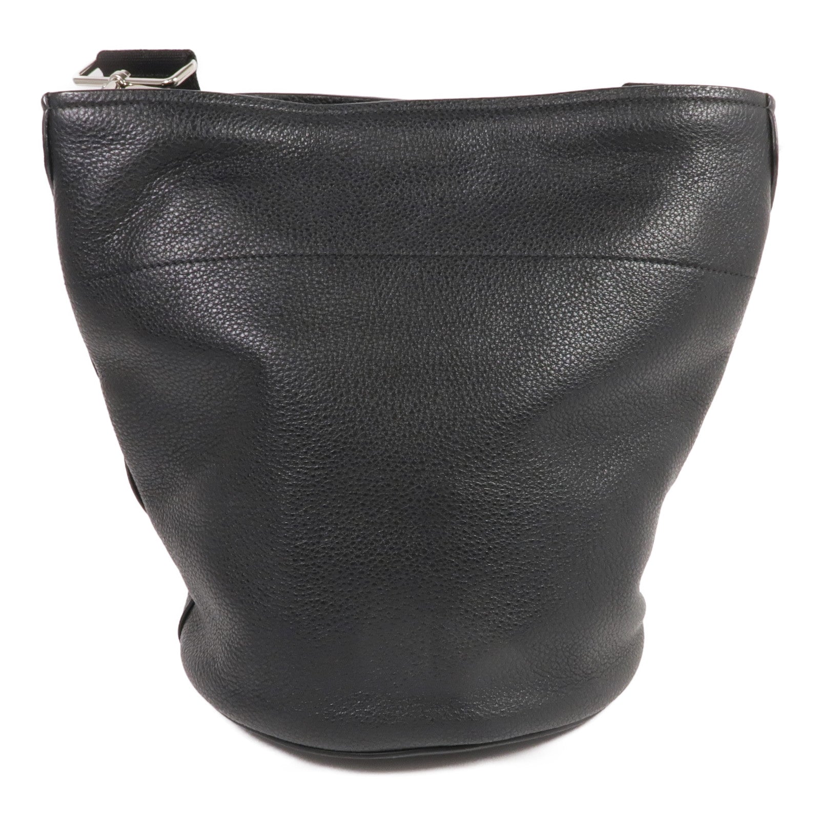 PRADA 牛皮皮革Shoulder Bag銀扣肩背袋