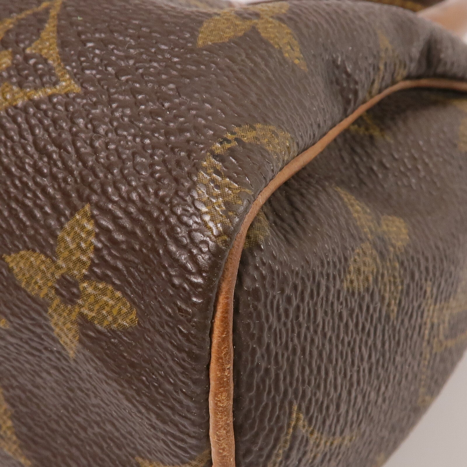 LOUIS VUITTON Monogram Speedy Mini手挽袋棕色