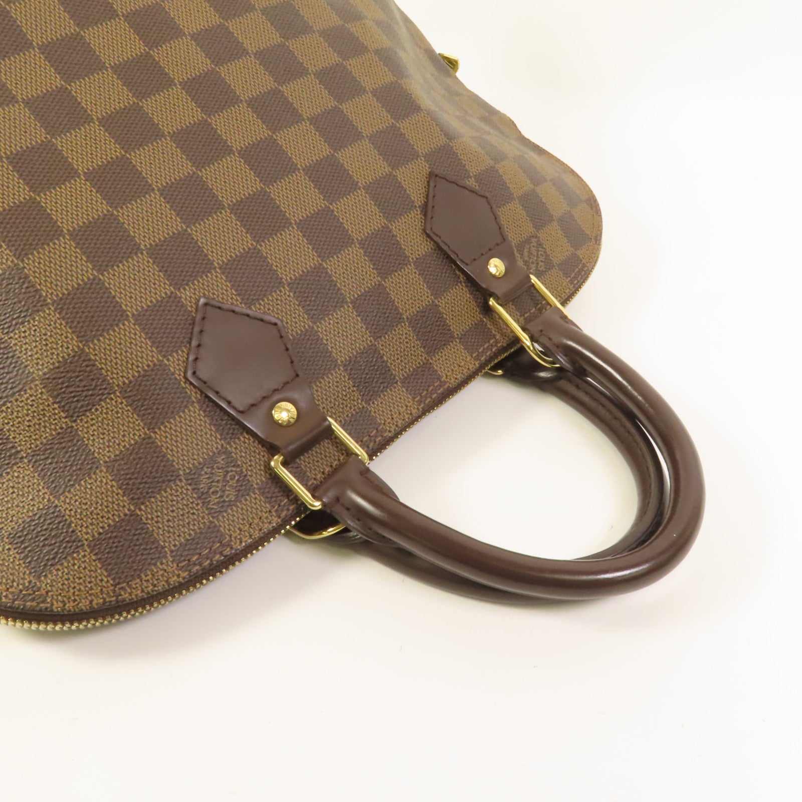LOUIS VUITTON 【激減優惠】Damier Alma金扣手挽袋