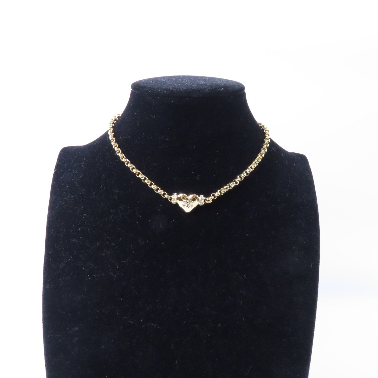 CHANEL 金屬Necklace項鍊金色