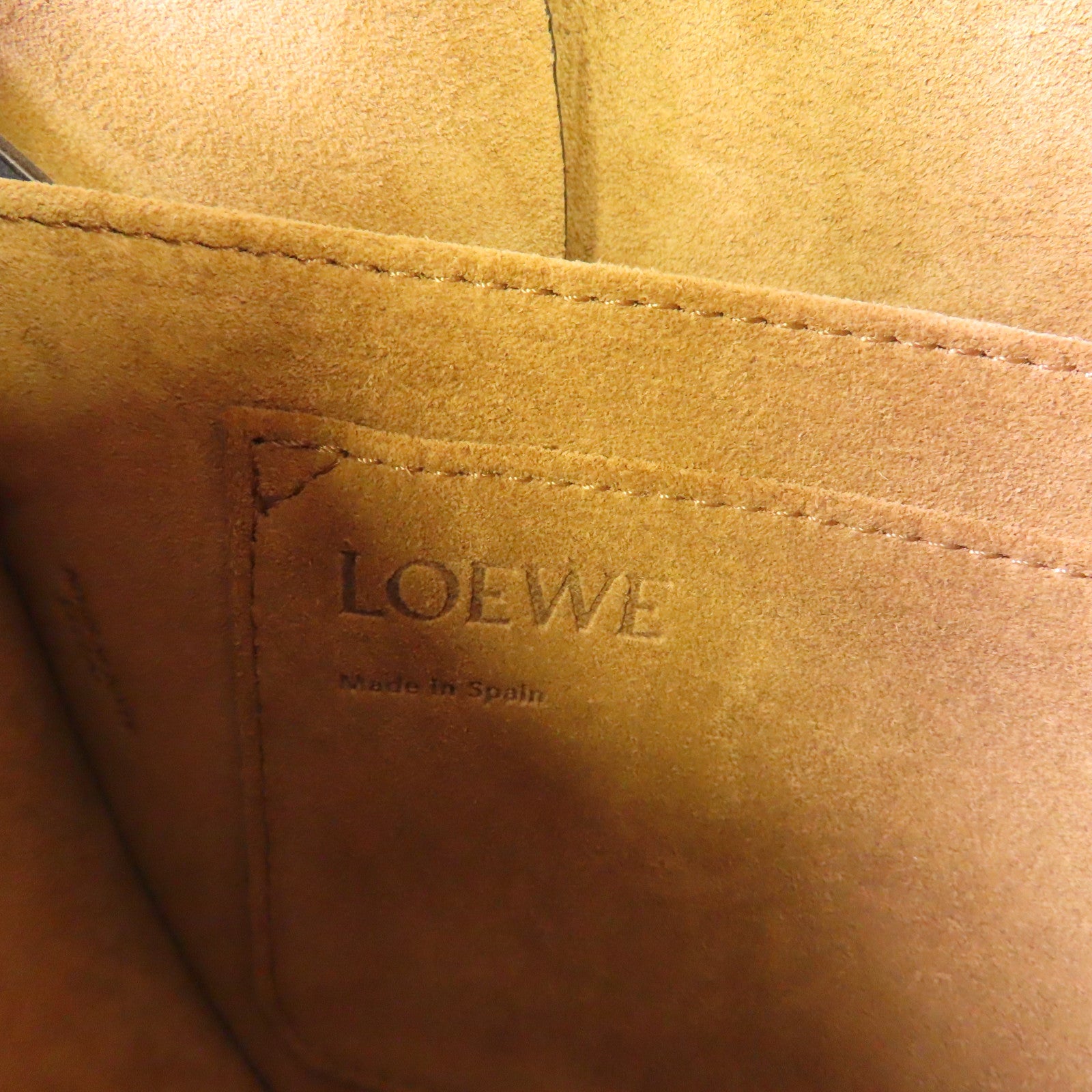 LOEWE **【激減優惠】牛皮皮革Small Gate Shoulder Bag肩背袋寶藍色