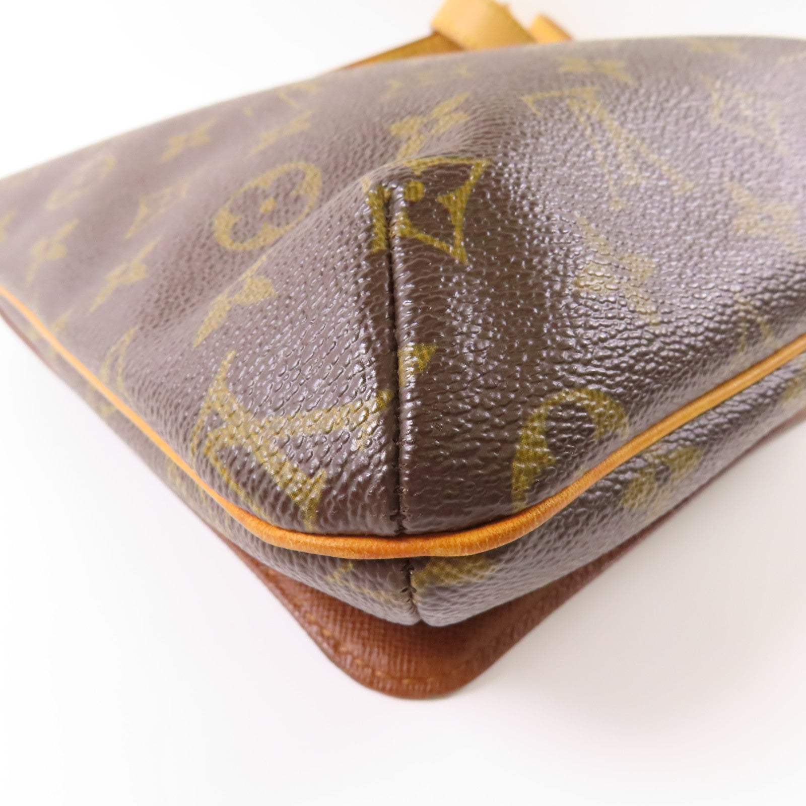 LOUIS VUITTON Monogram Musette Salsa金扣肩背袋棕色