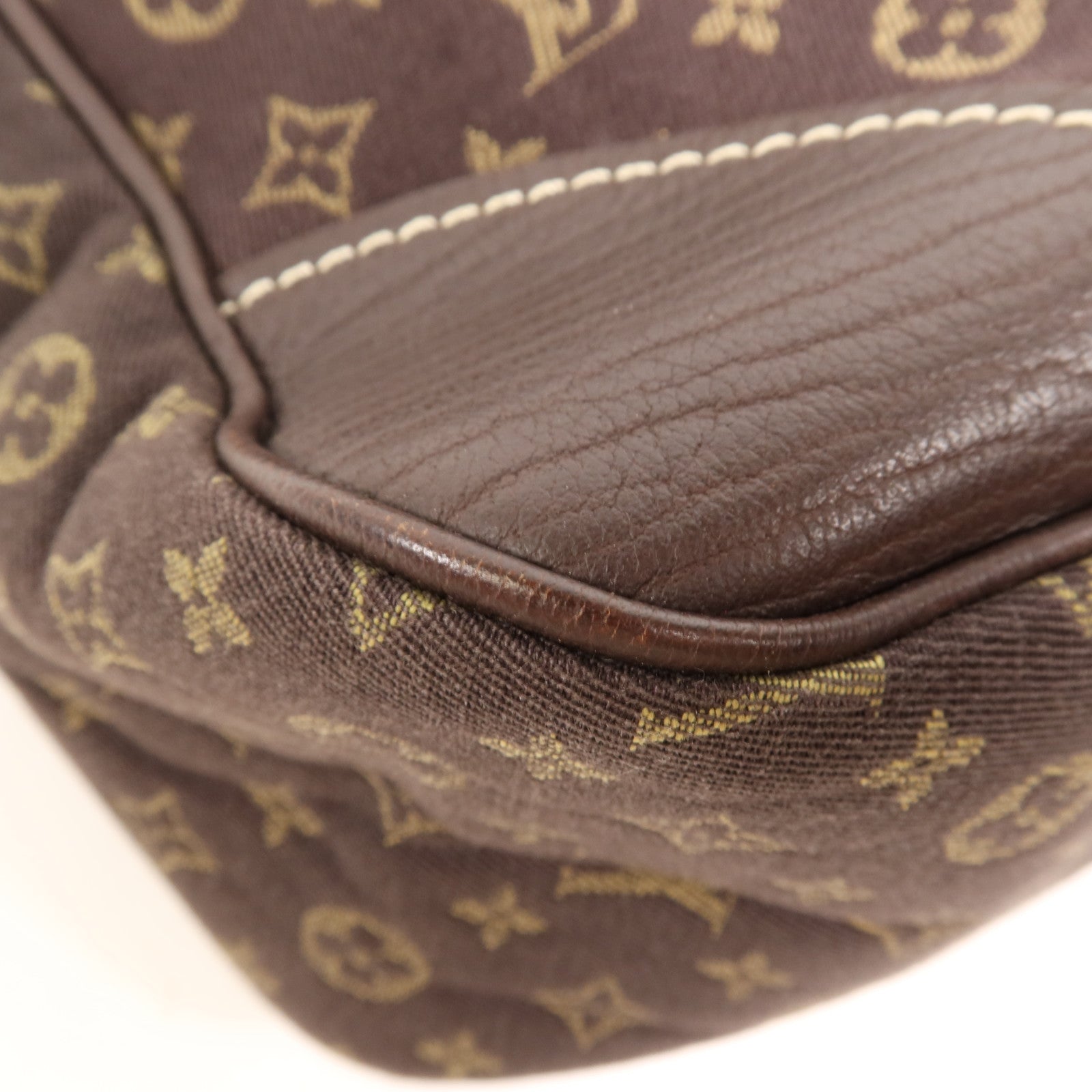 LOUIS VUITTON Monogram Mini Lin Boulogne金扣肩背袋