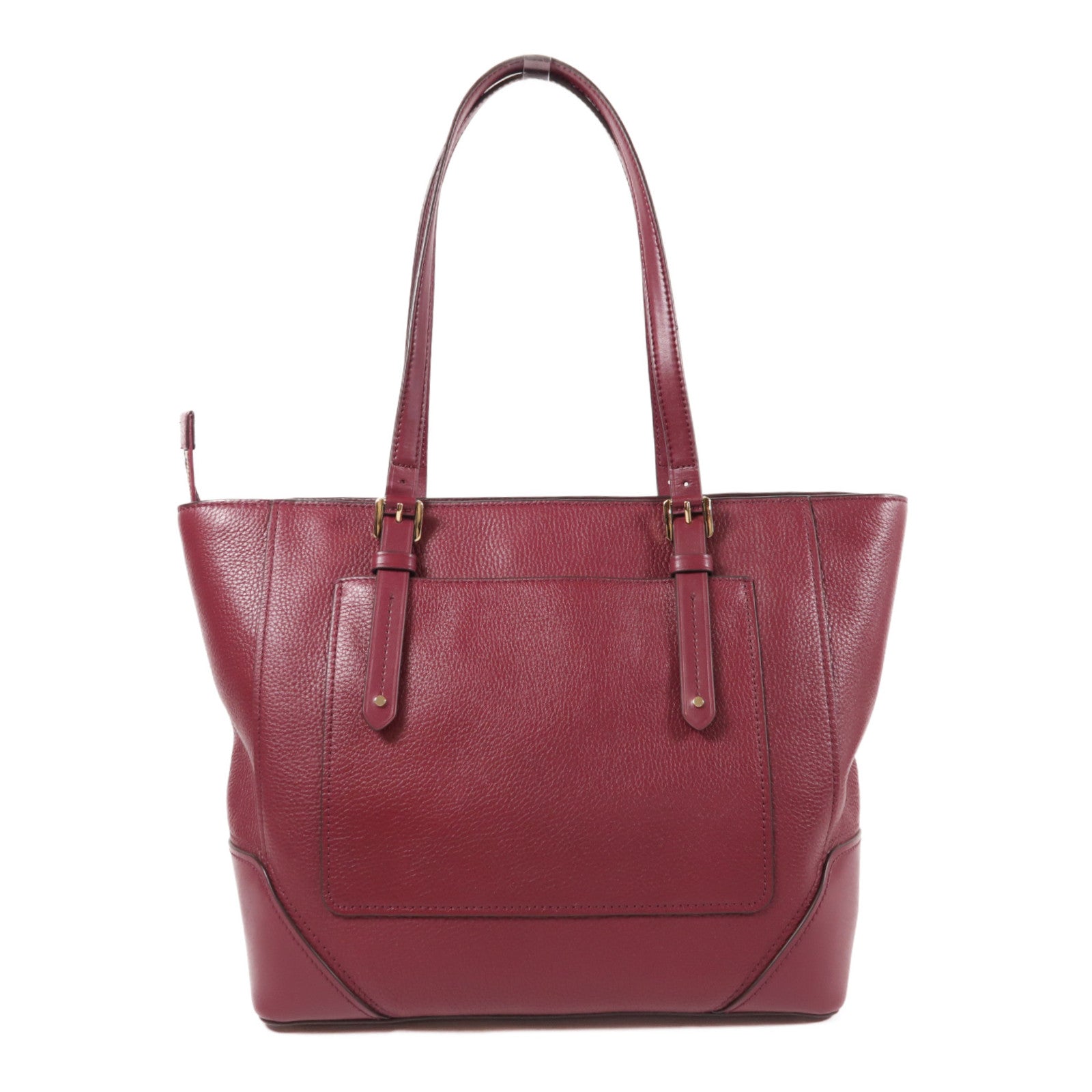 Michael Kors 牛皮皮革Tote Bag金扣肩背袋