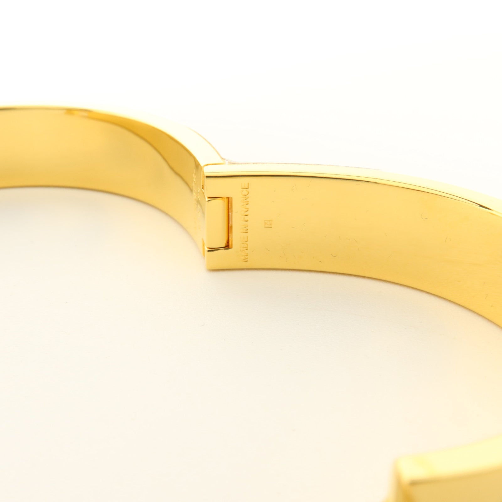HERMES 金屬Clic H Bride De Cour Bracelet手鐲
