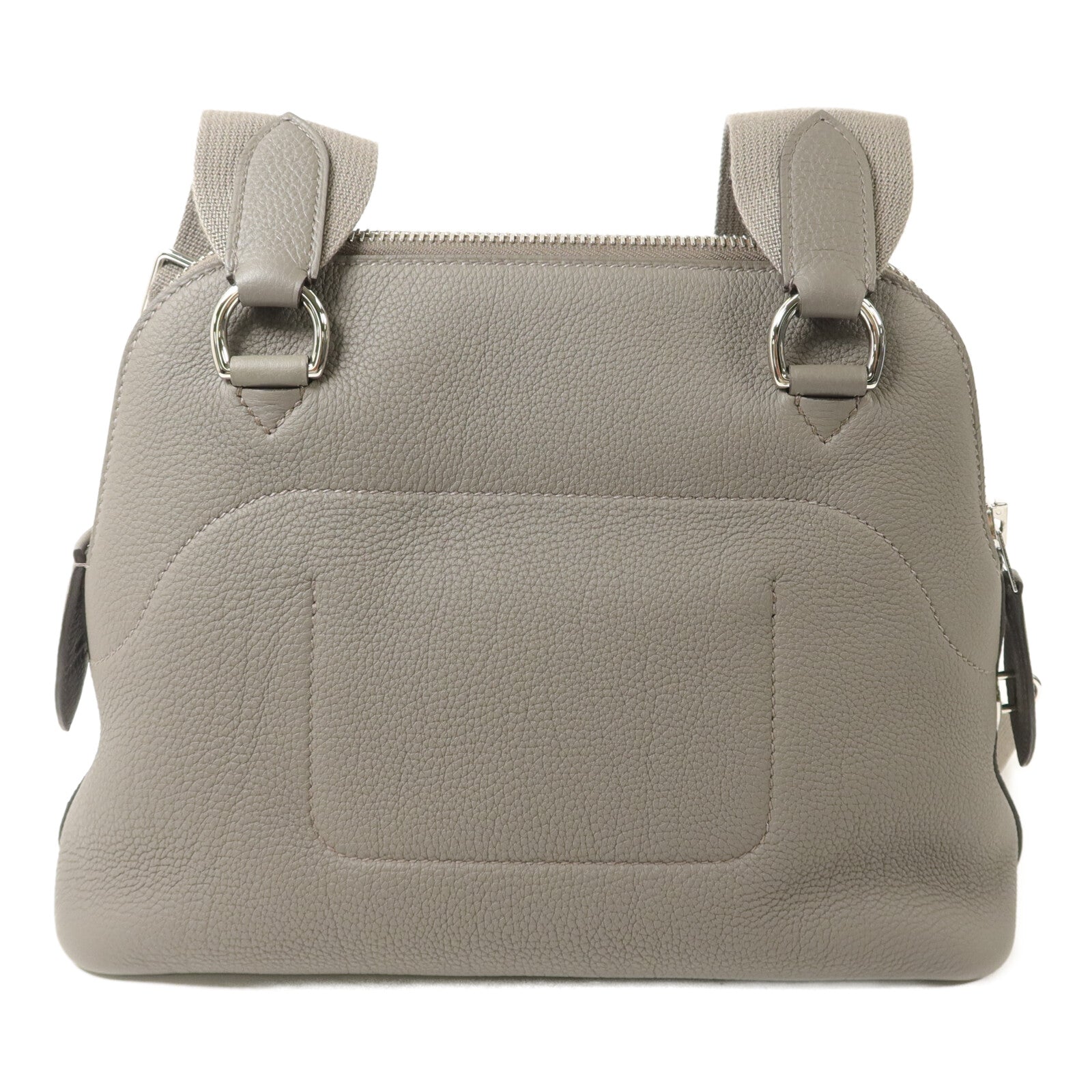 HERMES Togo皮革Bolide Messenger肩背袋Etain