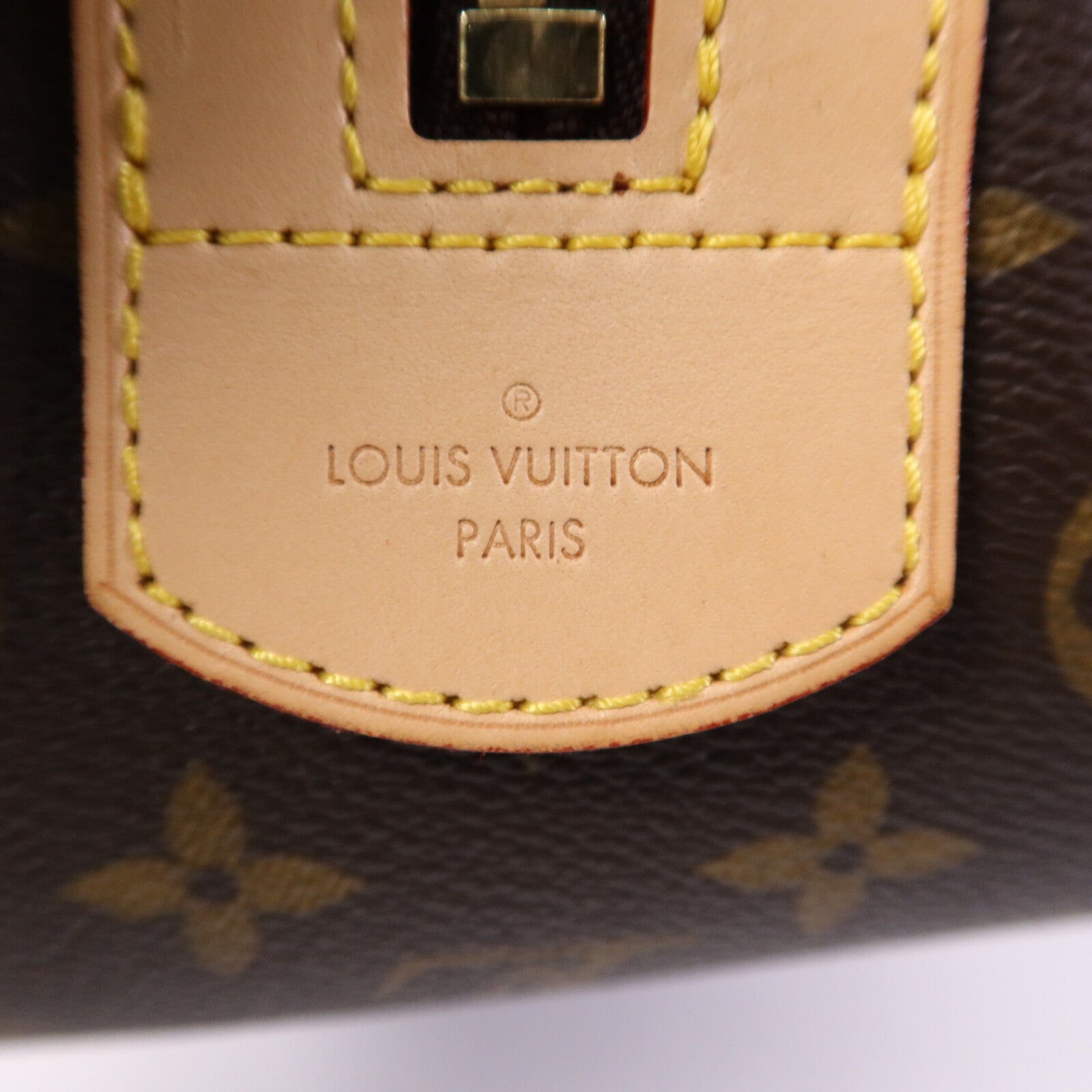 LOUIS VUITTON Monogram Mizi金扣手挽袋