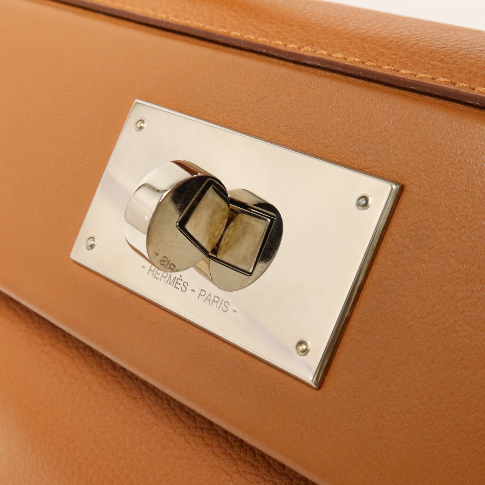 HERMES Evercolor皮革24/24 Mini手挽肩背兩用袋