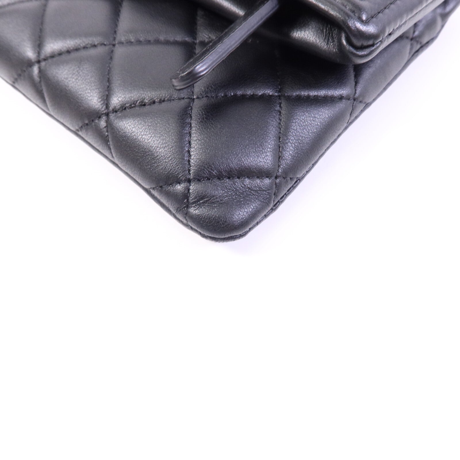 CHANEL 羊皮皮革Boy Chanel Clutch金扣手拿包