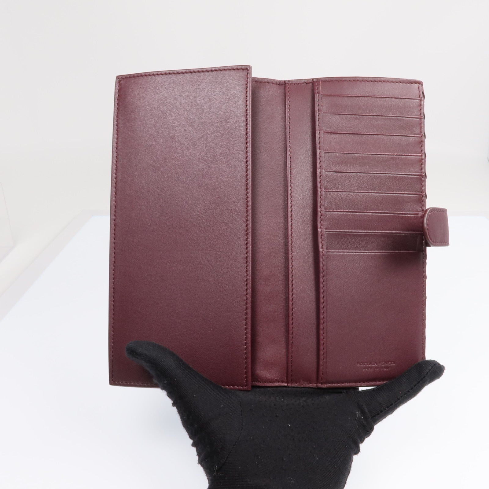 BOTTEGA VENETA 羊皮皮革Long Wallet長錢包
