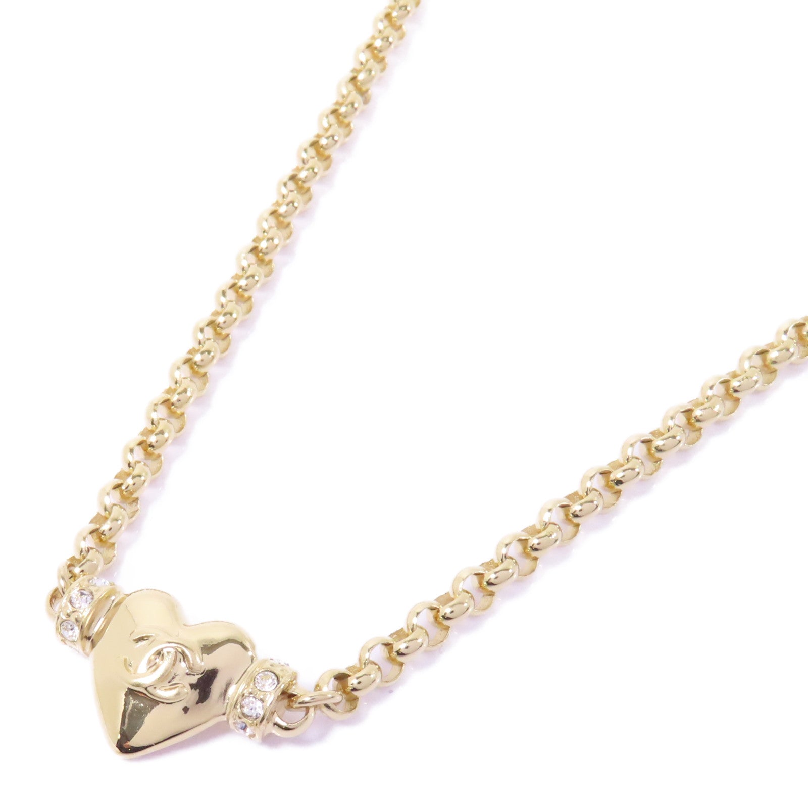 CHANEL 金屬Necklace項鍊金色
