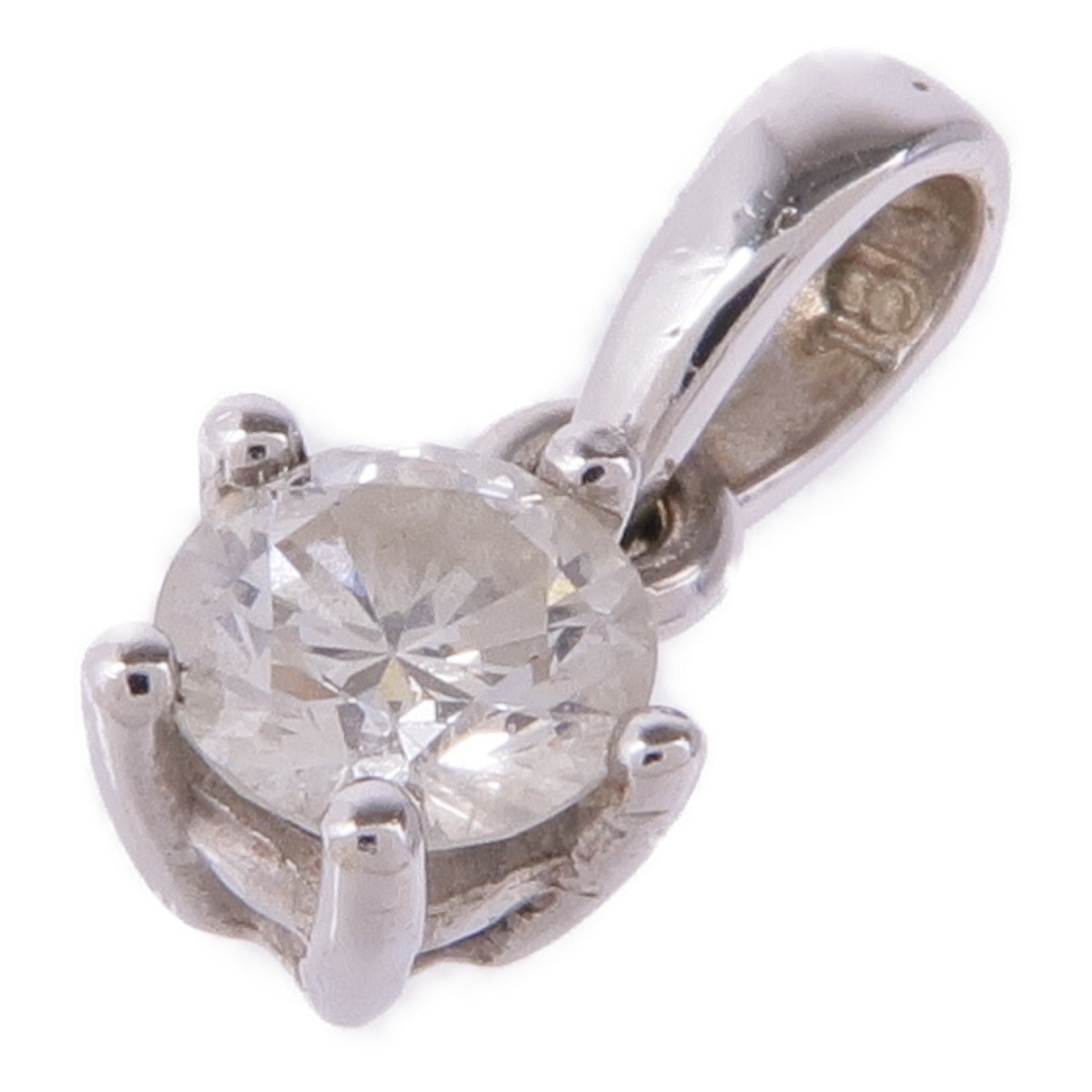 JEWELRY 18K白金Diamond Pendant 鑽石吊墜