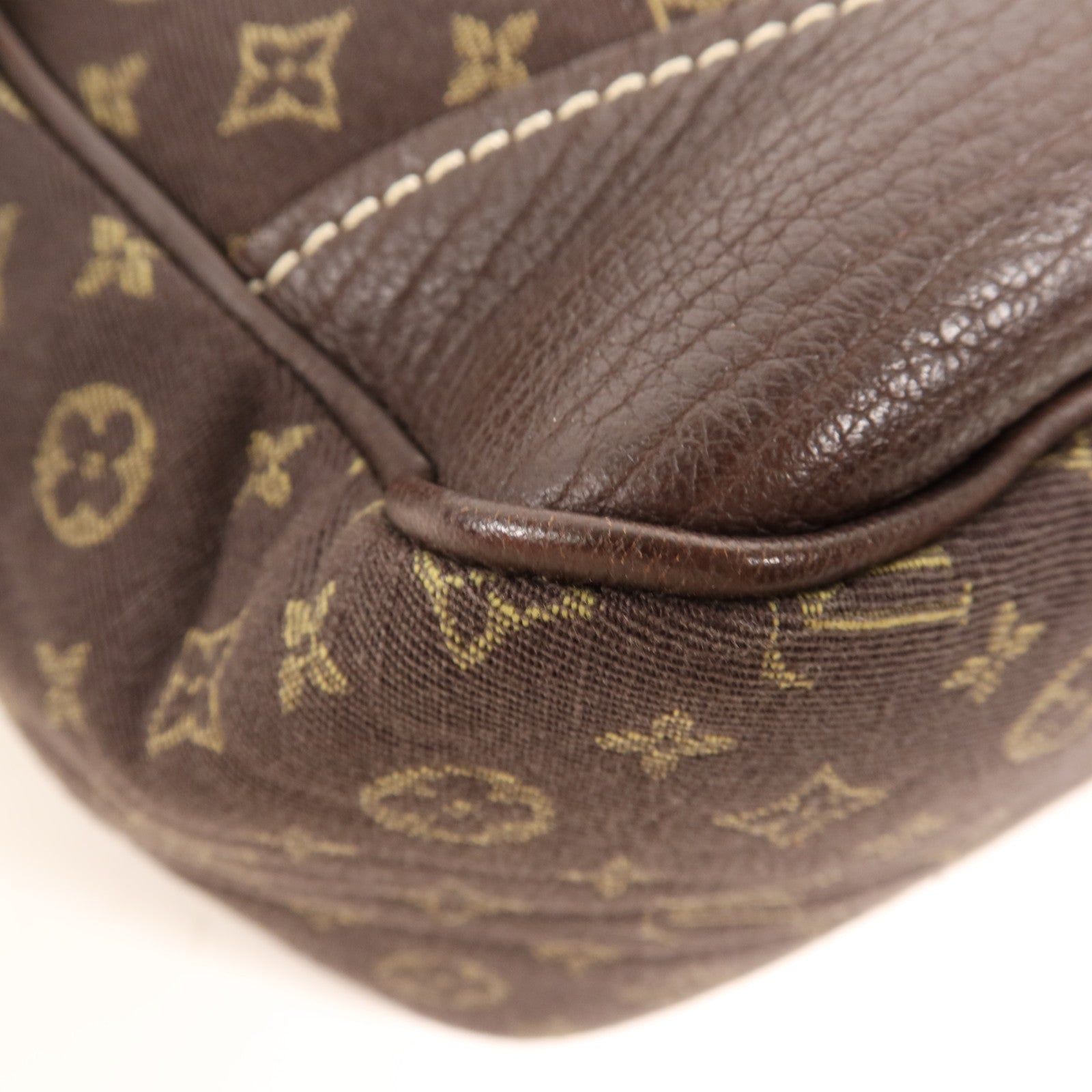 LOUIS VUITTON Monogram Mini Lin Boulogne金扣肩背袋