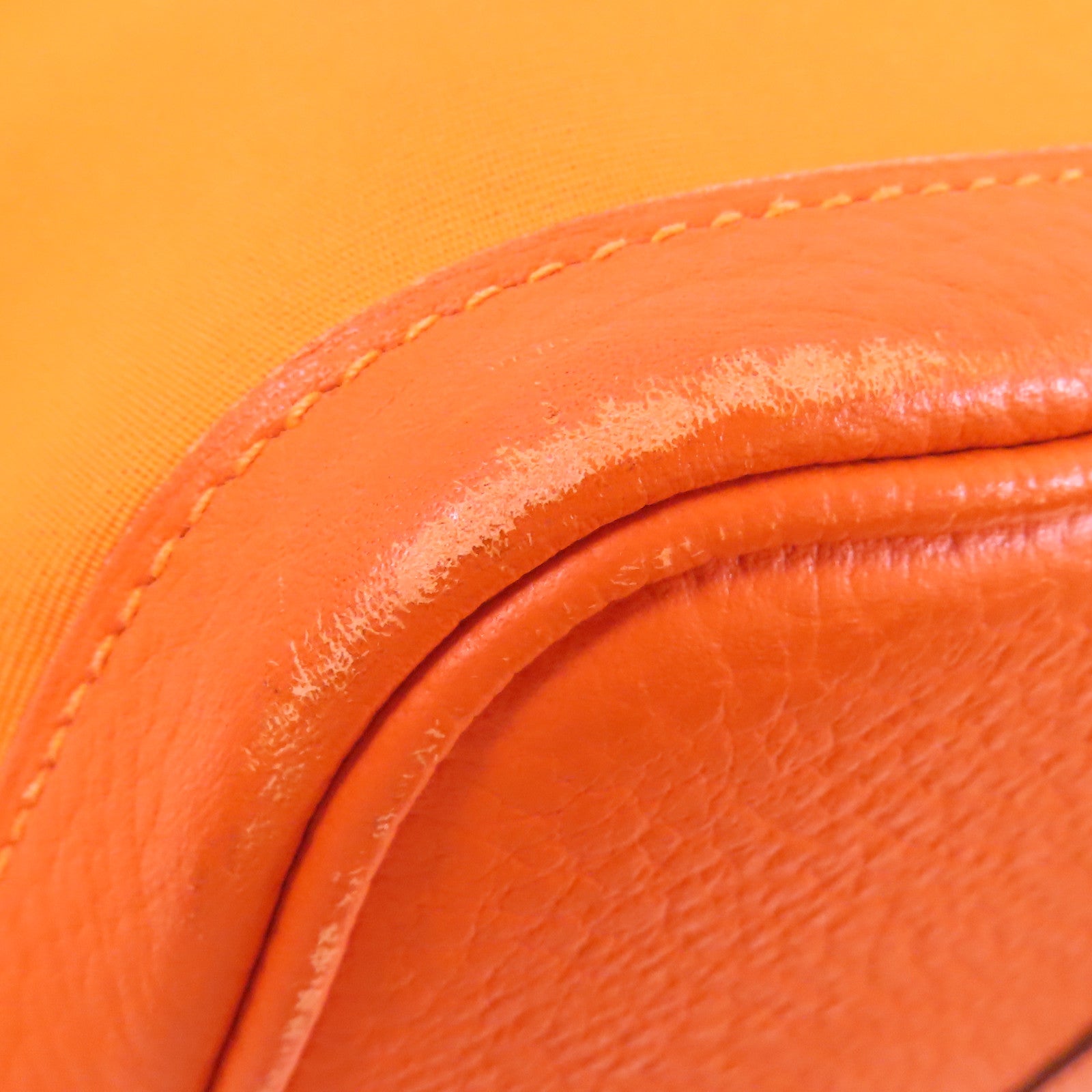 HERMES 帆布Garden Party PM銀扣手挽袋