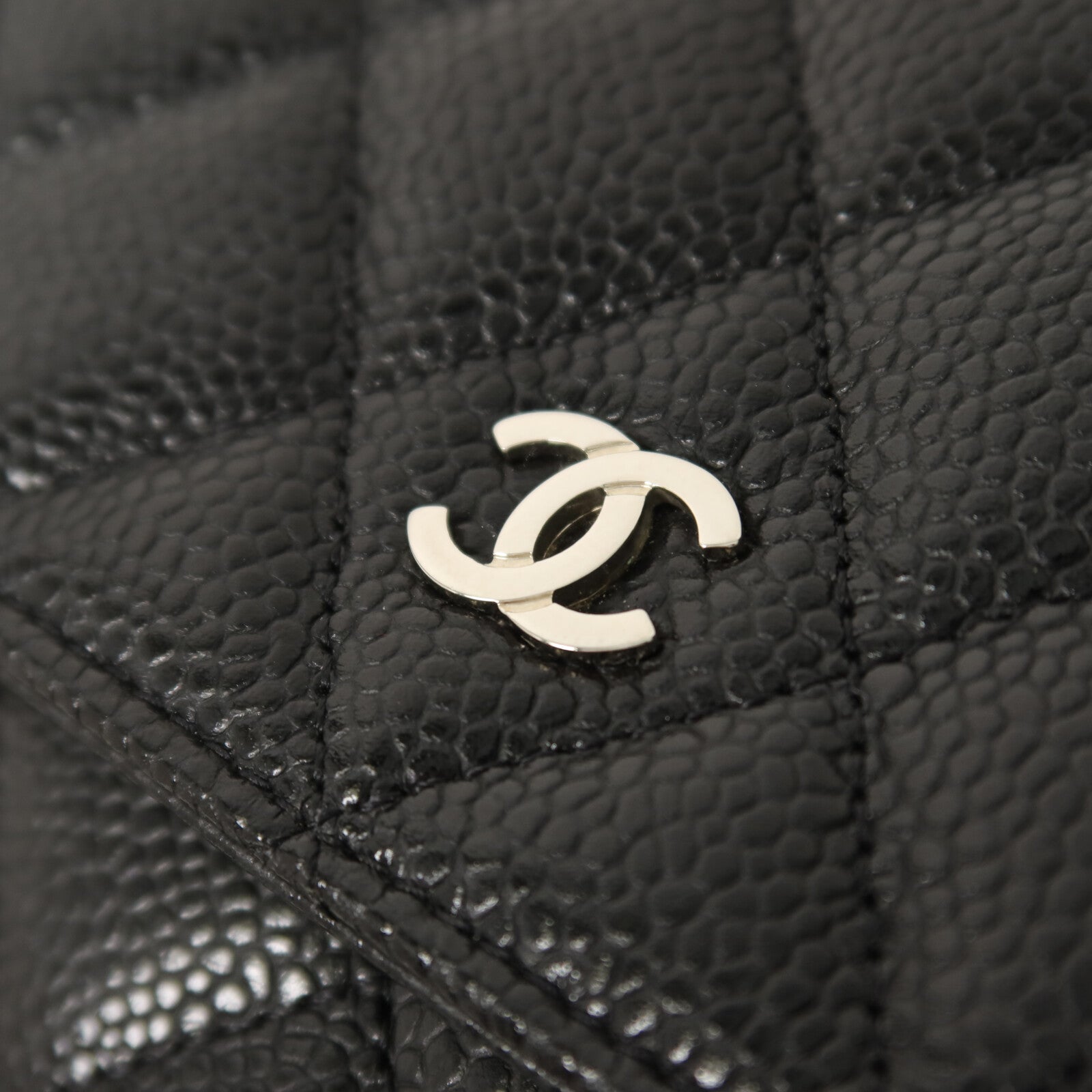 CHANEL 牛皮皮革WOC Wallet On Chain鏈帶肩背袋