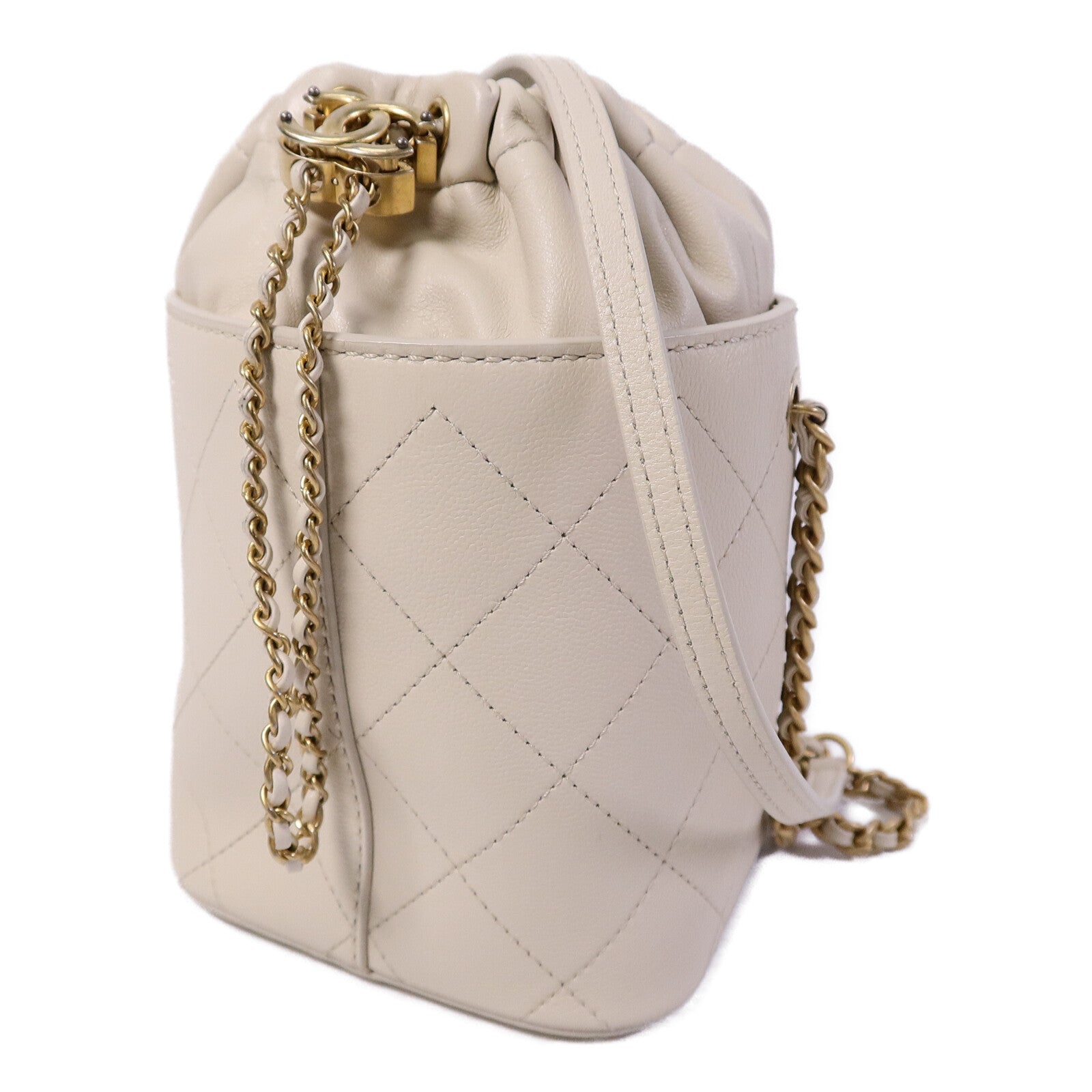 CHANEL 羊皮皮革Bucket Bag肩背袋