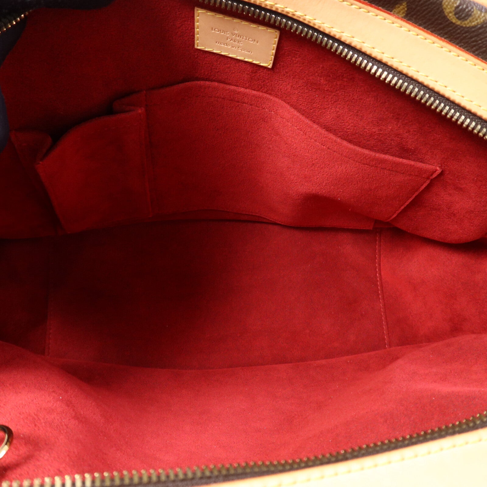 LOUIS VUITTON Monogram Mizi金扣手挽袋