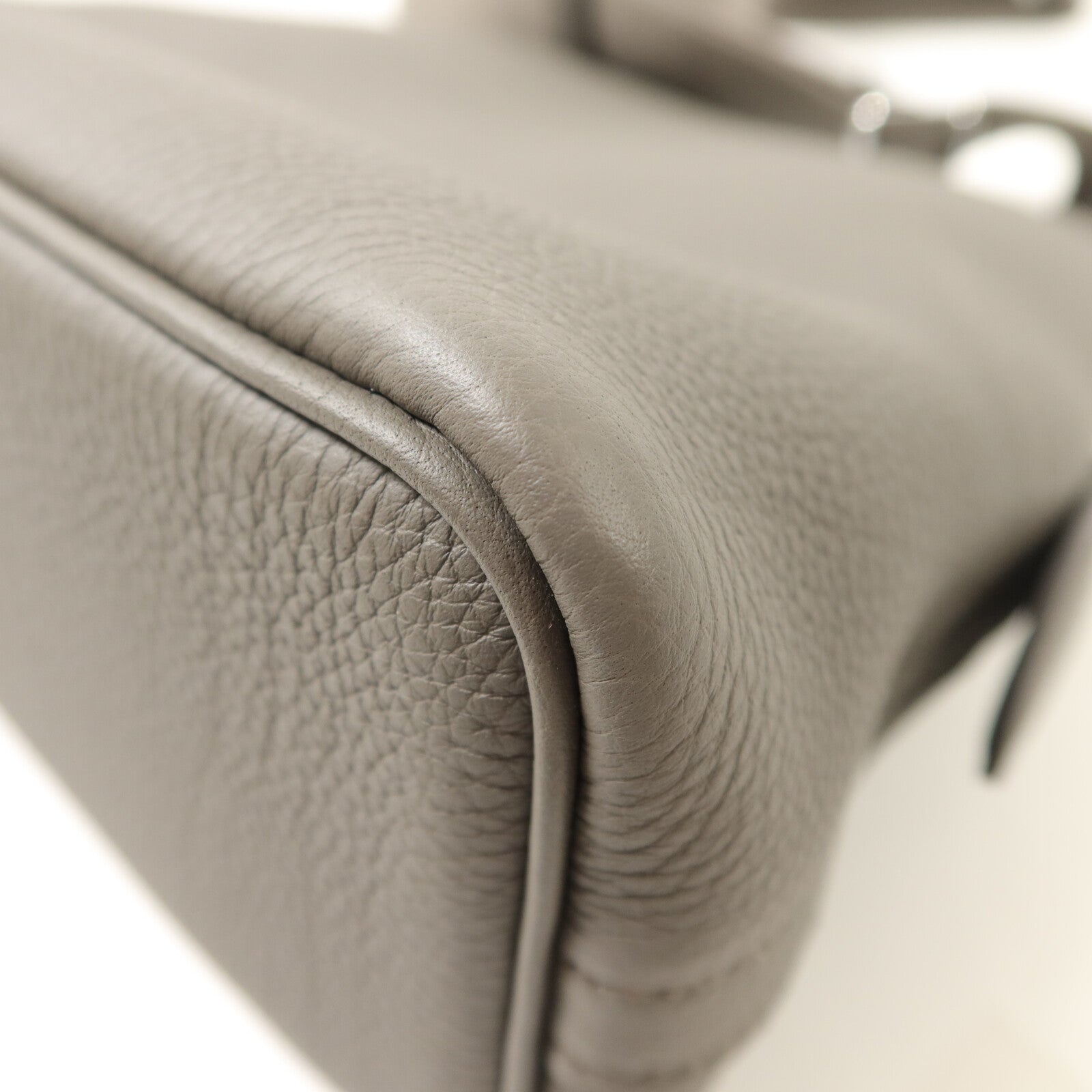 HERMES Togo皮革Bolide Messenger肩背袋Etain