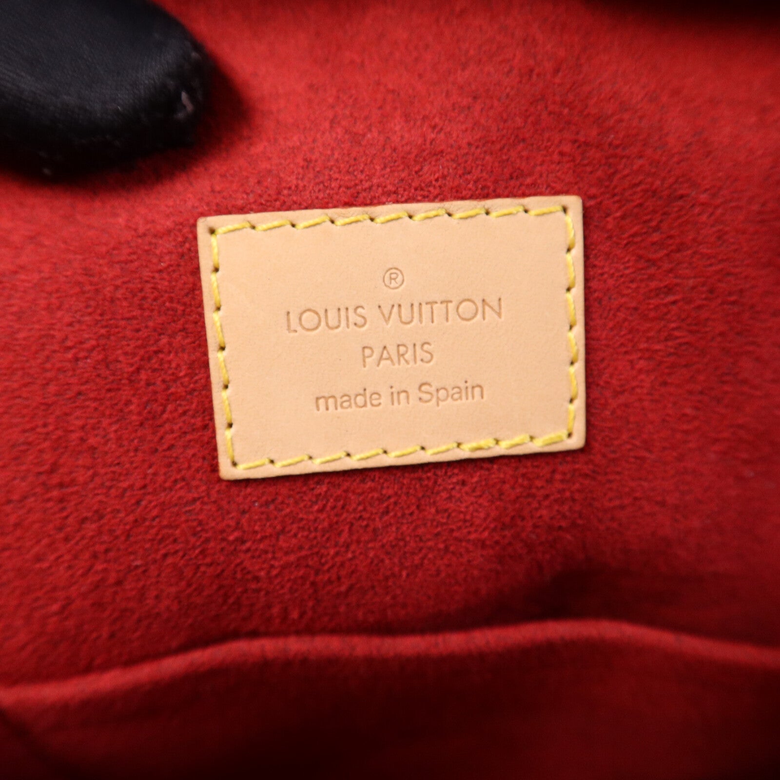 LOUIS VUITTON Monogram Mizi金扣手挽袋