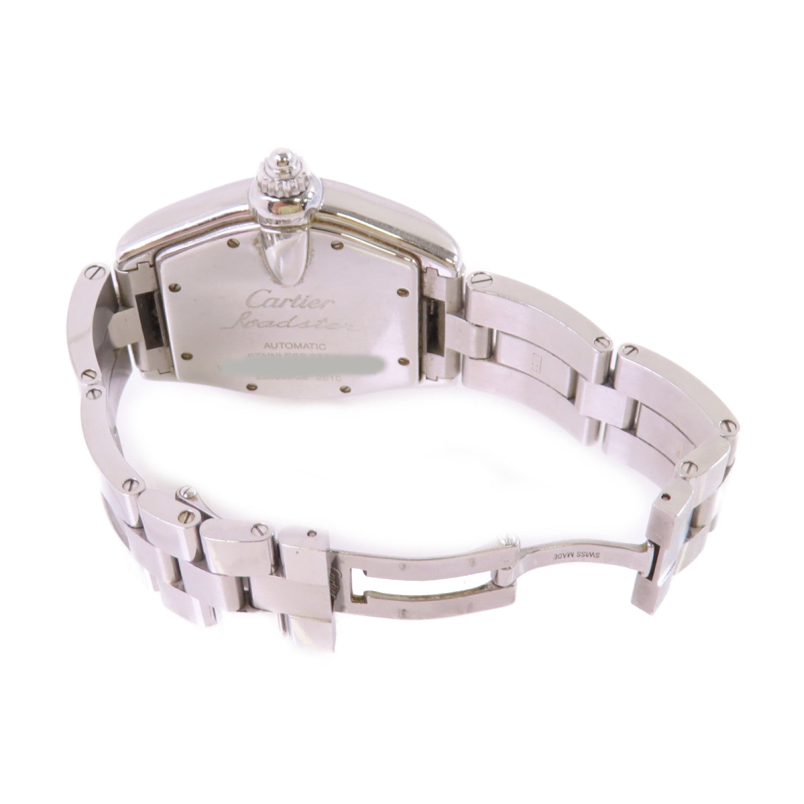 CARTIER Roadstar不鏽鋼自動機芯手錶貝殼色