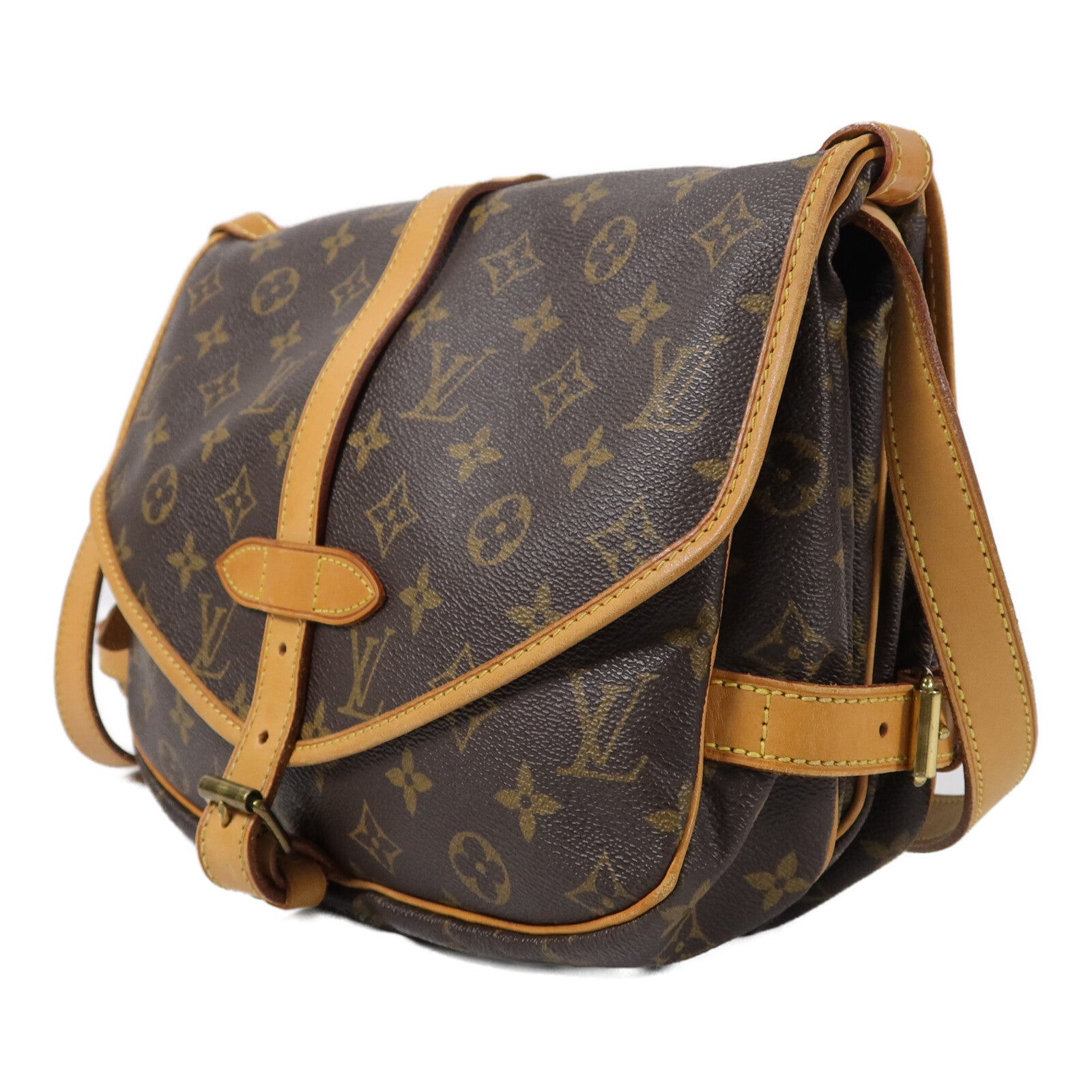 LOUIS VUITTON Monogram Saumur 30肩背袋