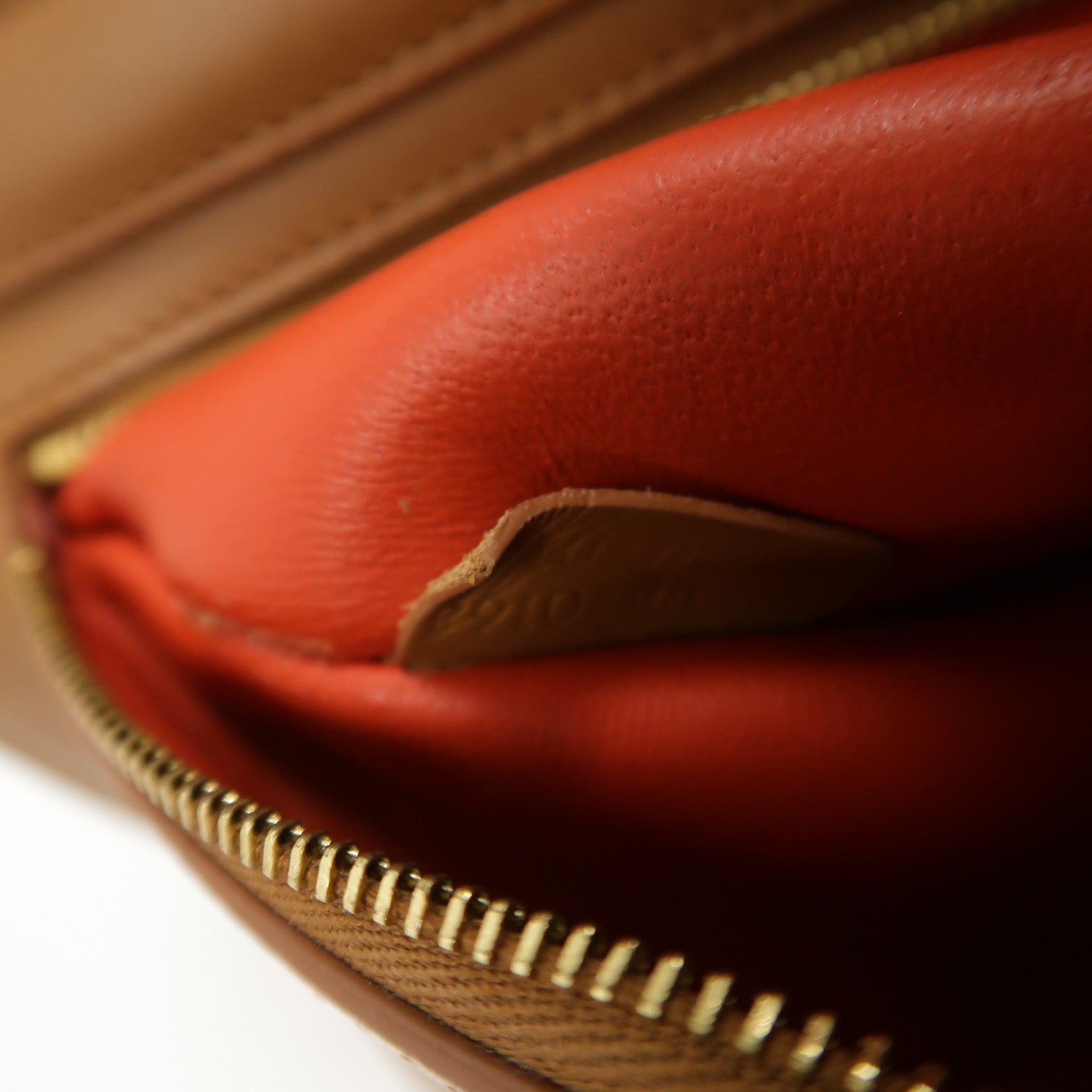 CELINE 牛皮皮革Trapeze金扣手挽肩背兩用袋啡色